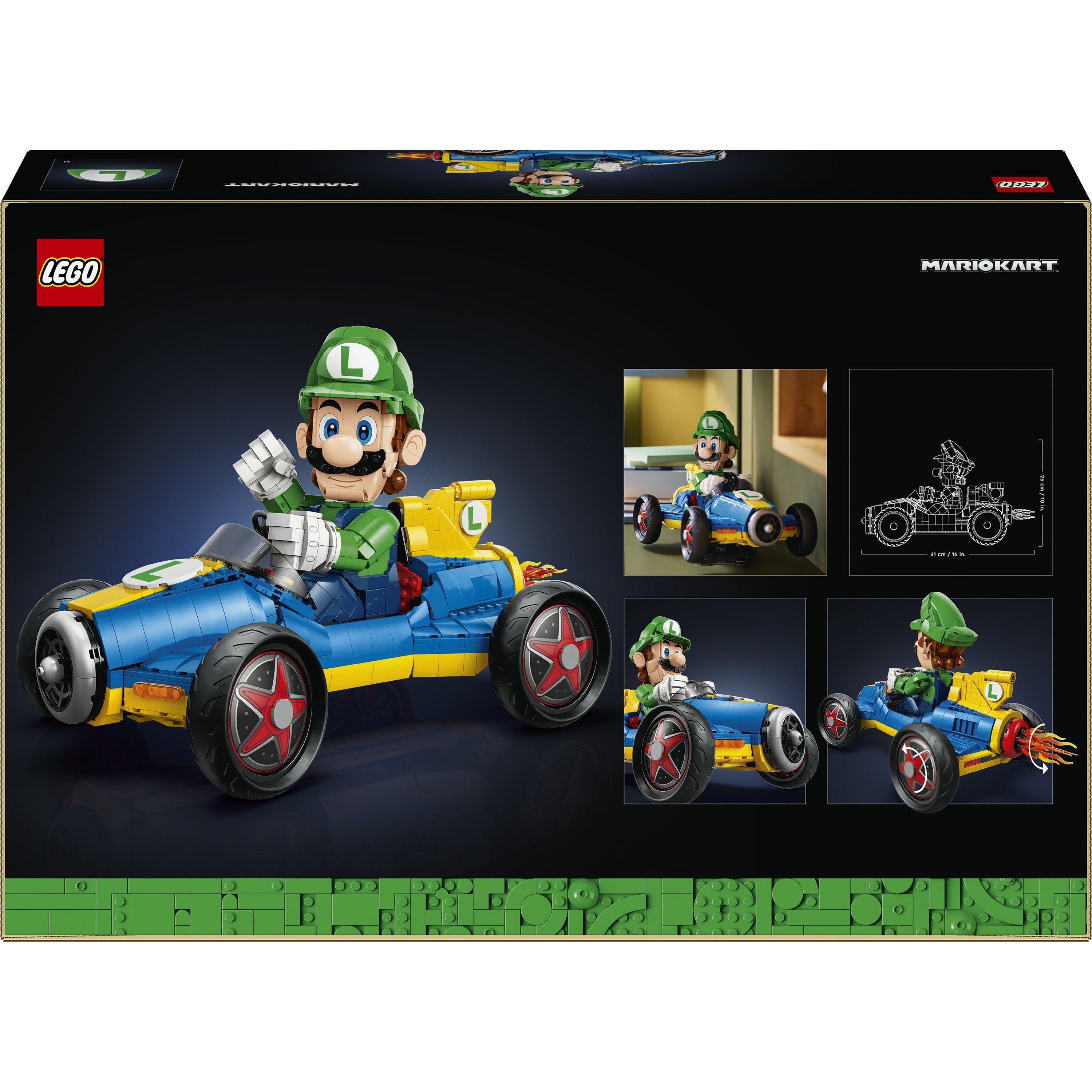 Luigi Kart - LEGO - Super Mario: Mario Kart – Luigi & Mach 8 Set 72050 - 9