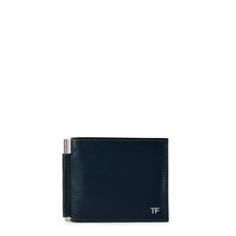 Tom Ford Leather Money Clip Wallet