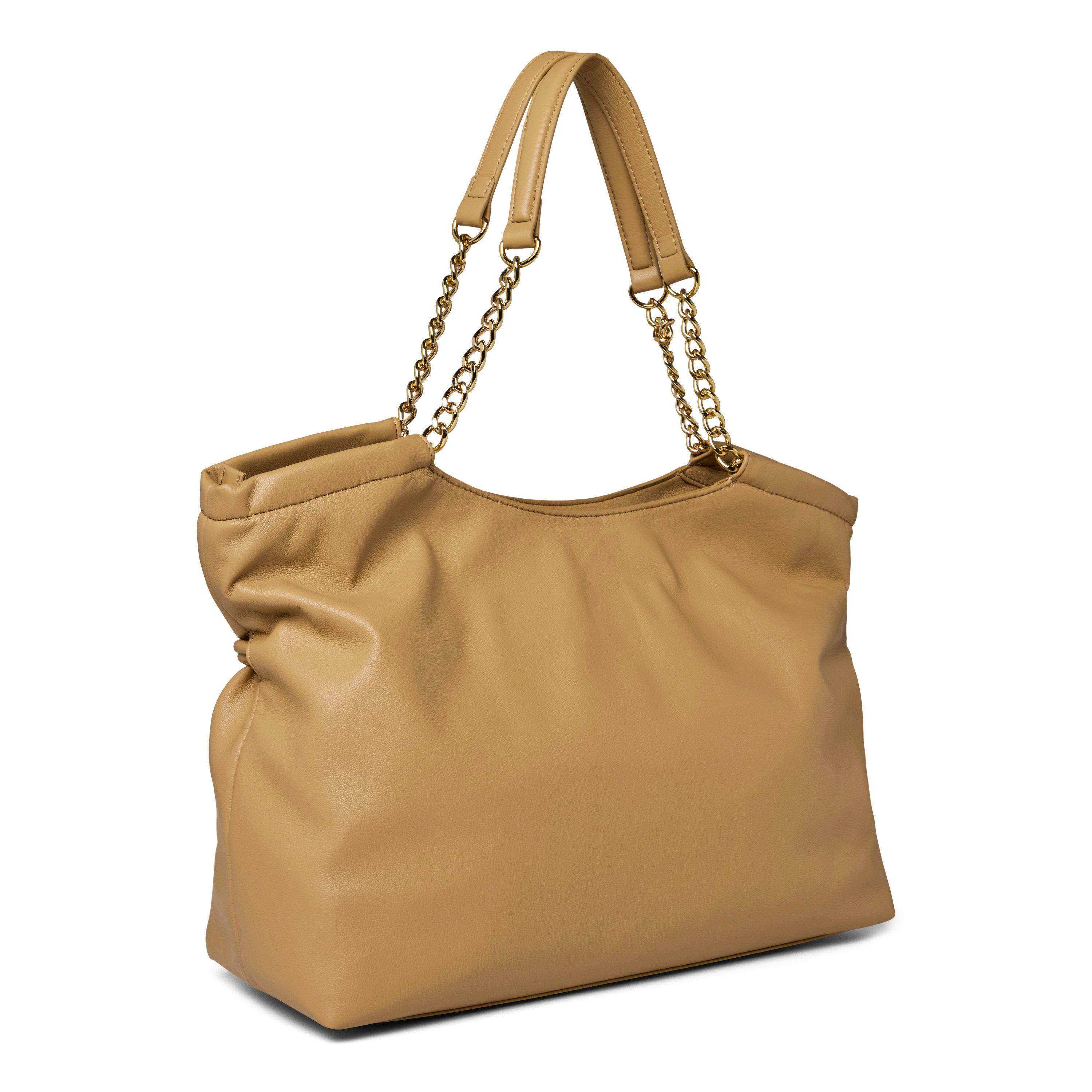 SAND - Love Moschino - Women's Heartbit Tote Bag - 3