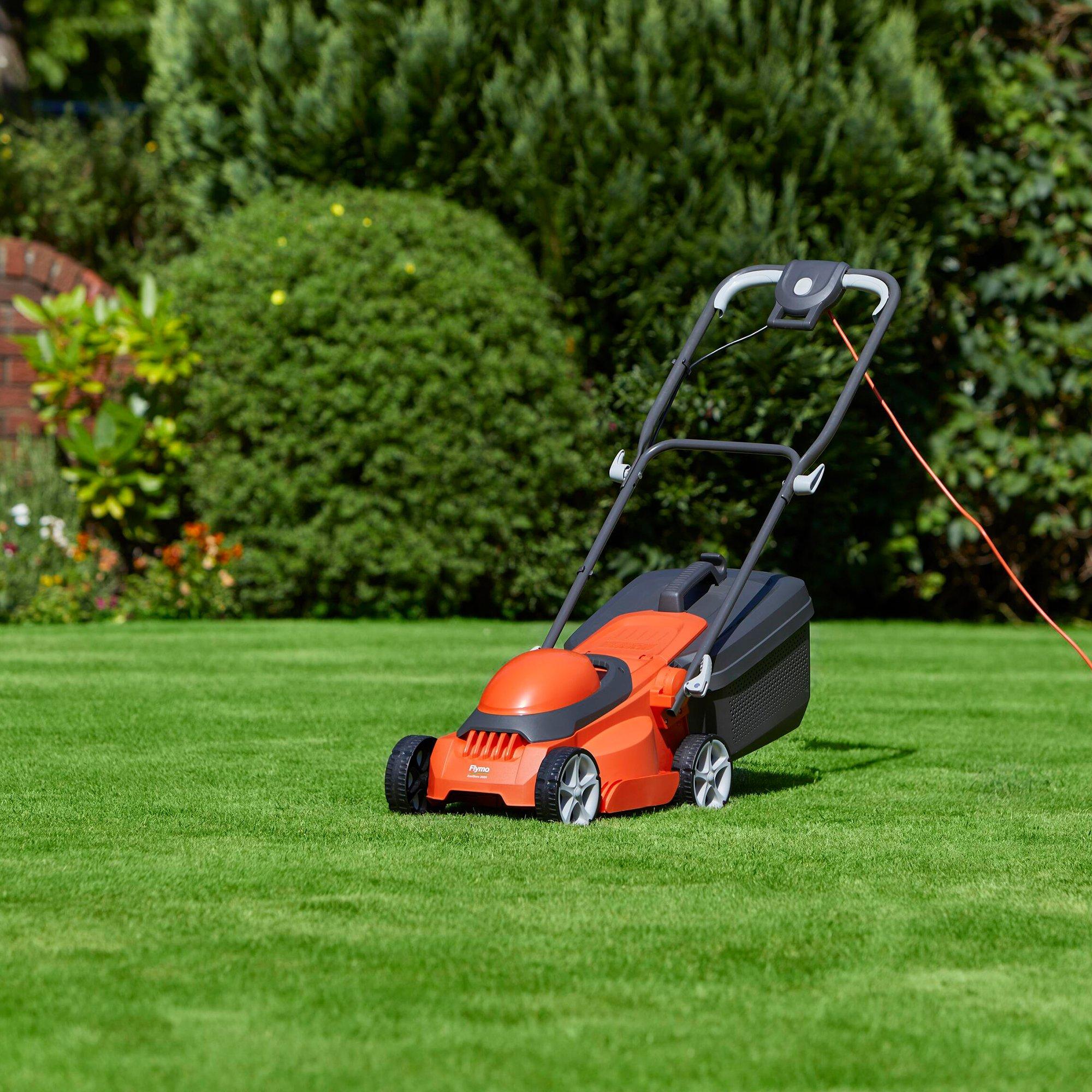 ORANGE - Flymo - EasiStore 300R Electric Corded Rotary Lawnmower - 3