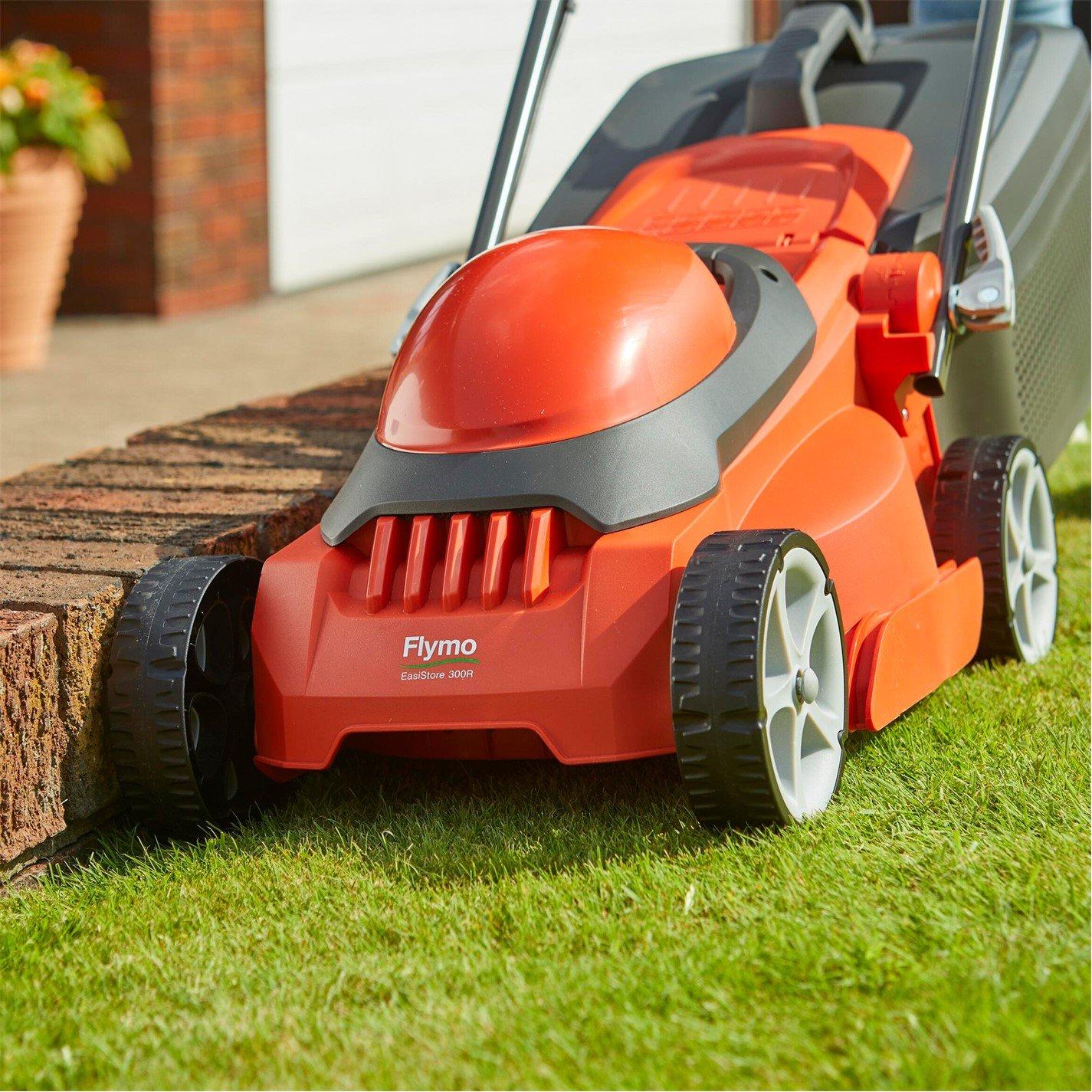 ORANGE - Flymo - EasiStore 300R Electric Corded Rotary Lawnmower - 4