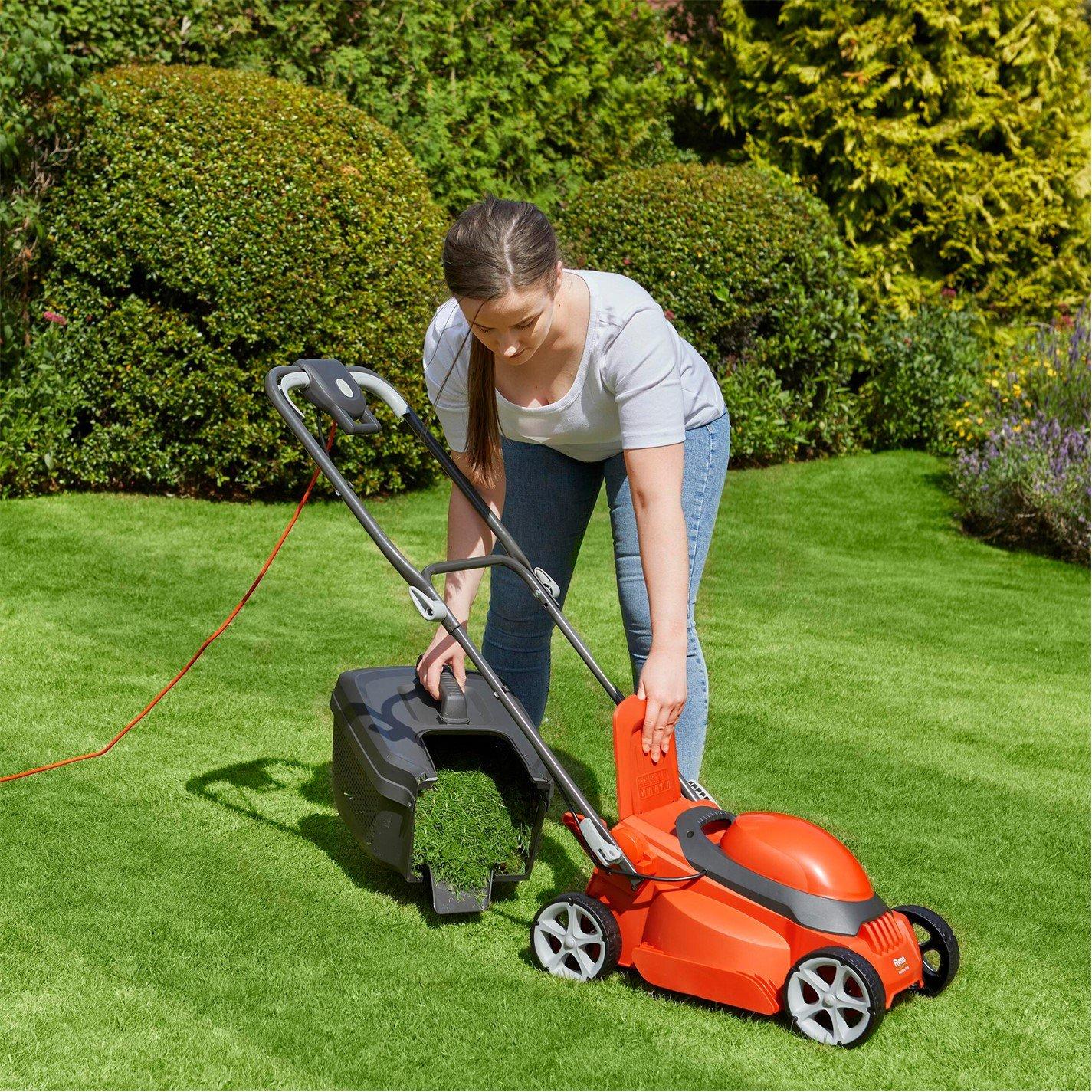 ORANGE - Flymo - EasiStore 300R Electric Corded Rotary Lawnmower - 6