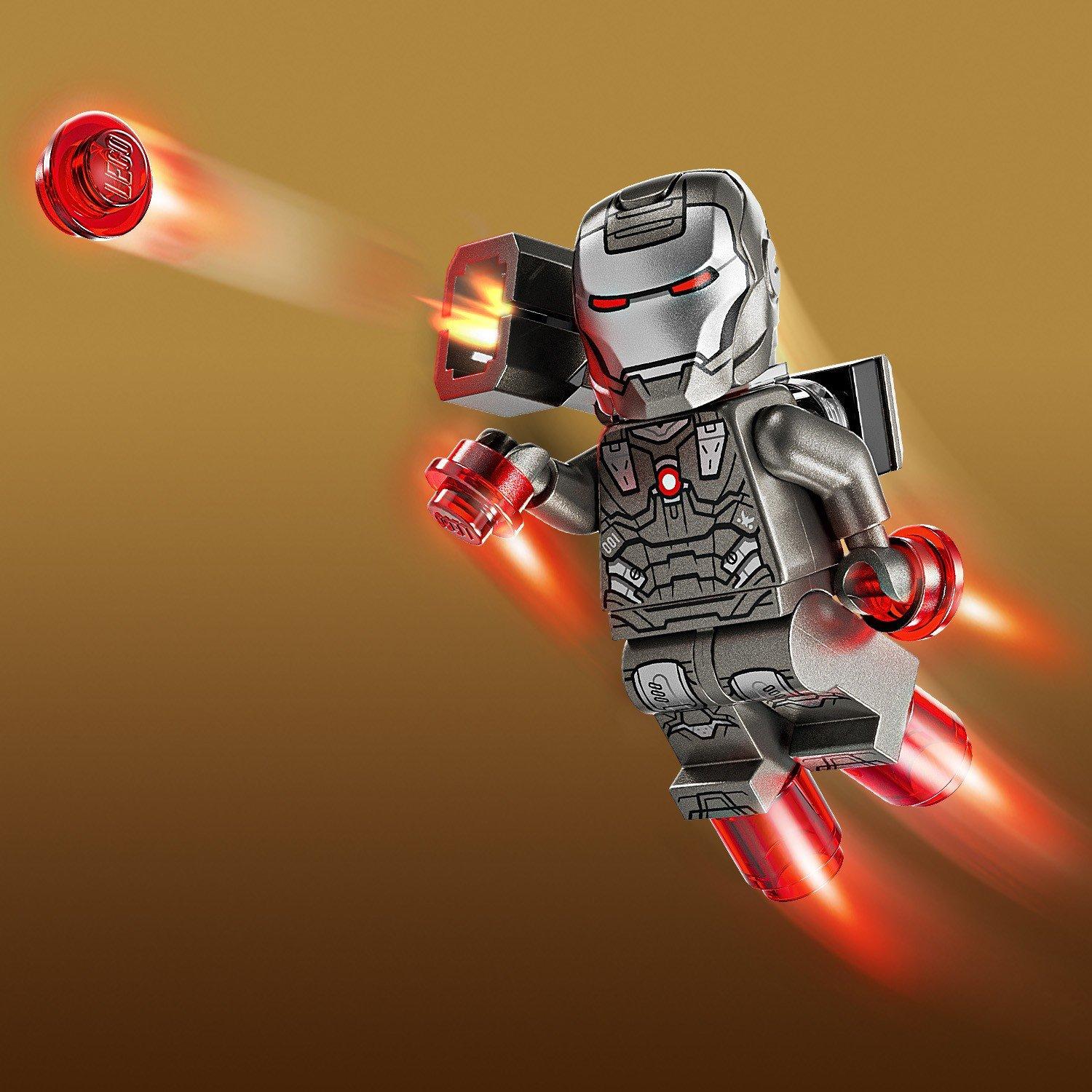IronM and WarM - LEGO - LEGO® Marvel 76320 Iron Man & War Machine vs. Hammer Drones Building Toy - 11