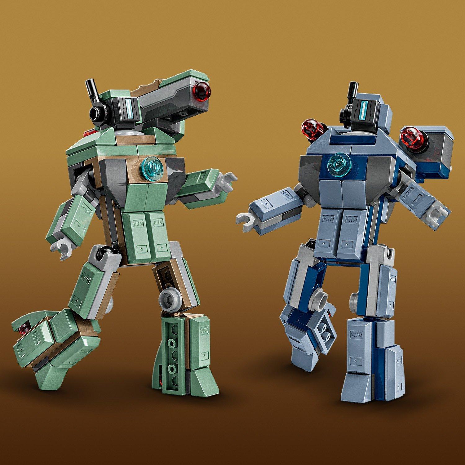 IronM and WarM - LEGO - LEGO® Marvel 76320 Iron Man & War Machine vs. Hammer Drones Building Toy - 10