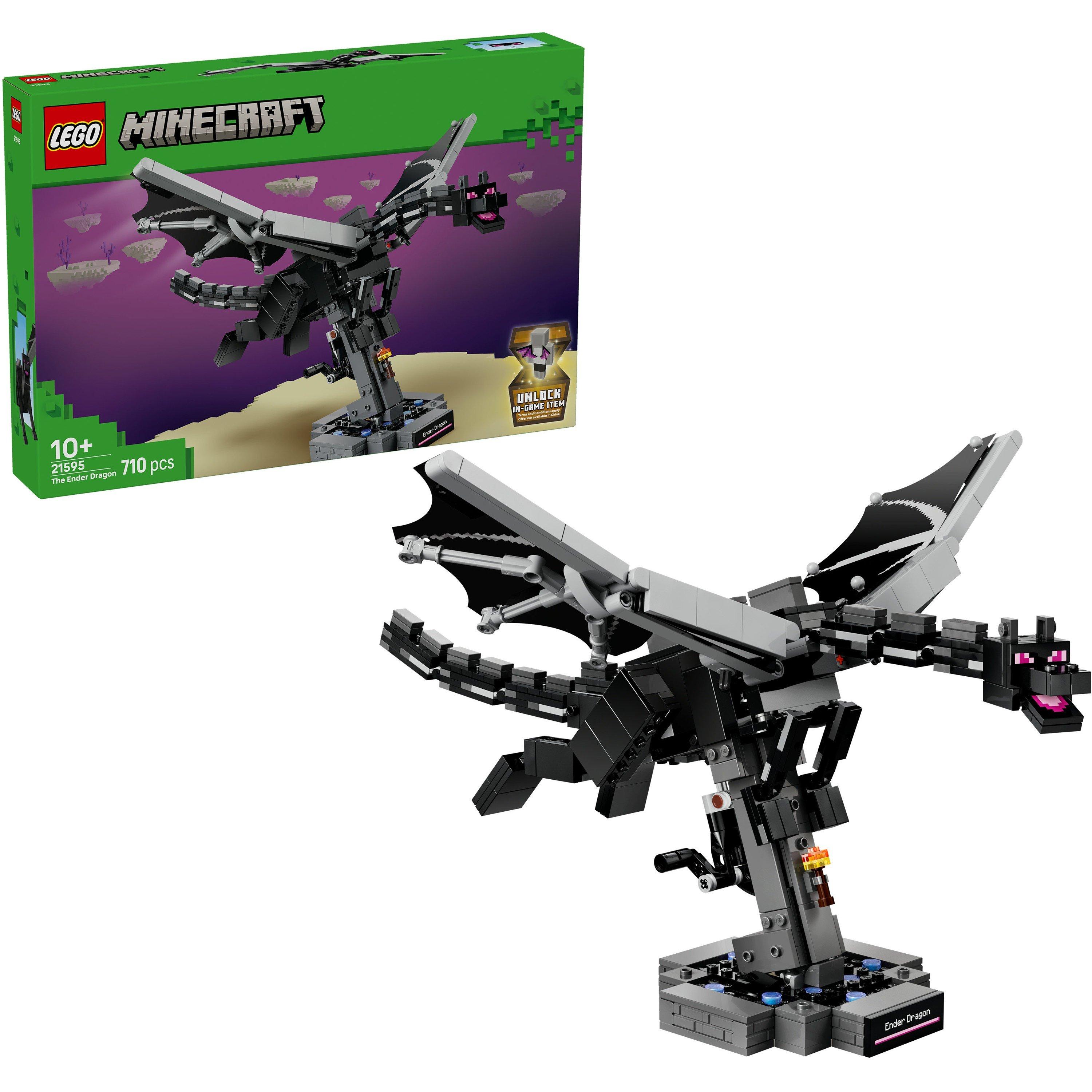 LEGO Minecraft The Ender Dragon Video Game Set 21595 - Image 22