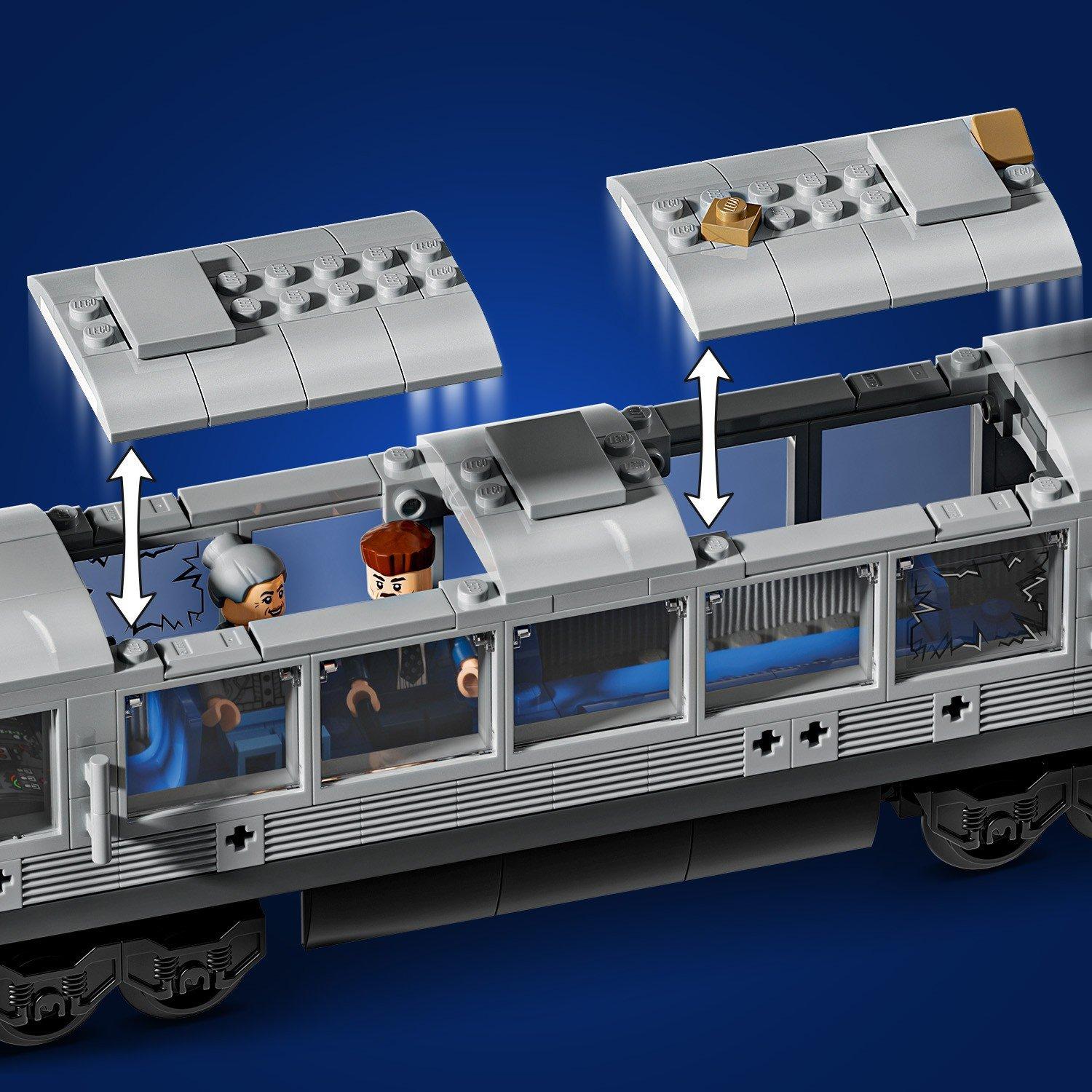 Subway Train - LEGO - LEGO® Marvel 76321 Spider-Man vs. Doc Ock Subway Train Scene Building Toy - 13