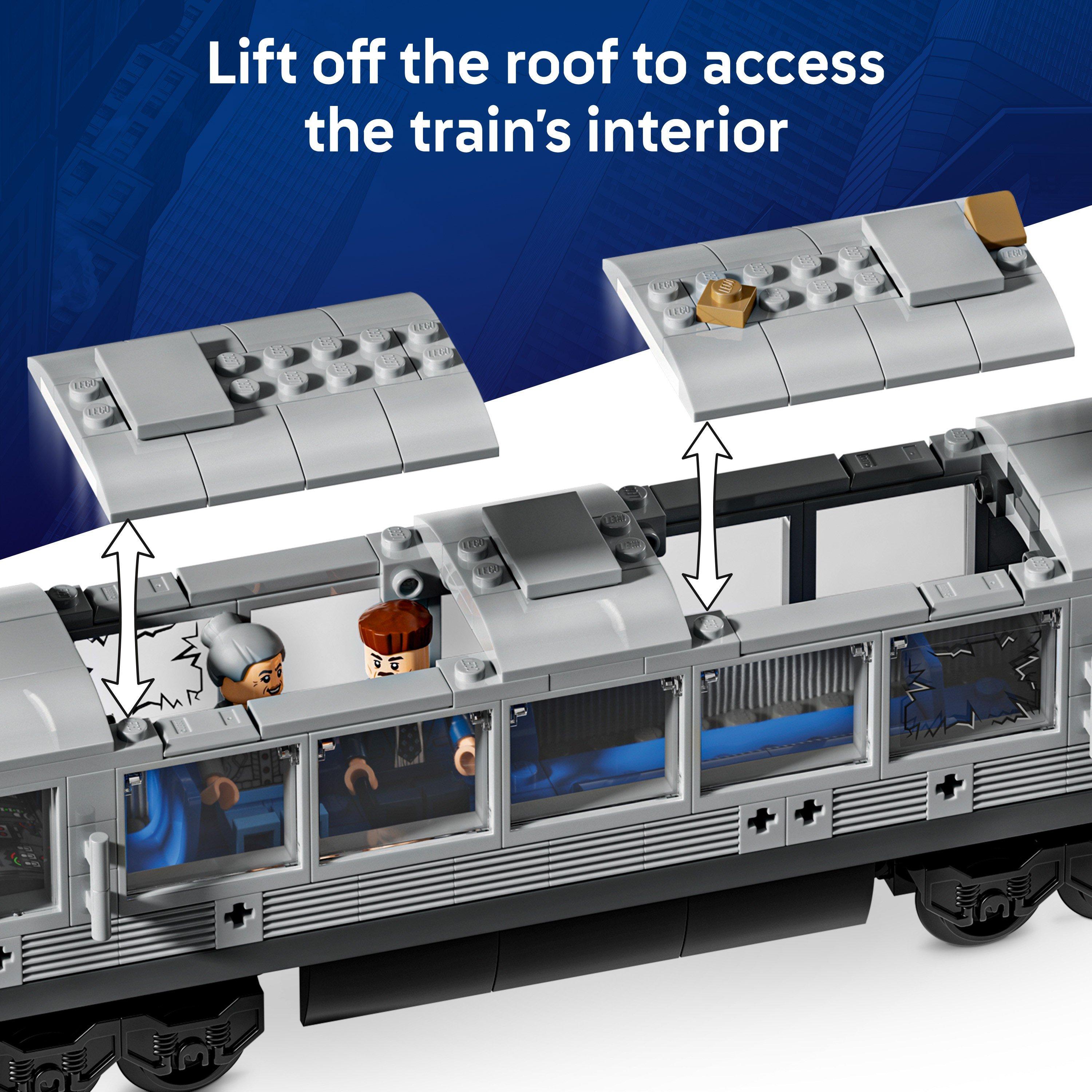 Subway Train - LEGO - LEGO® Marvel 76321 Spider-Man vs. Doc Ock Subway Train Scene Building Toy - 7