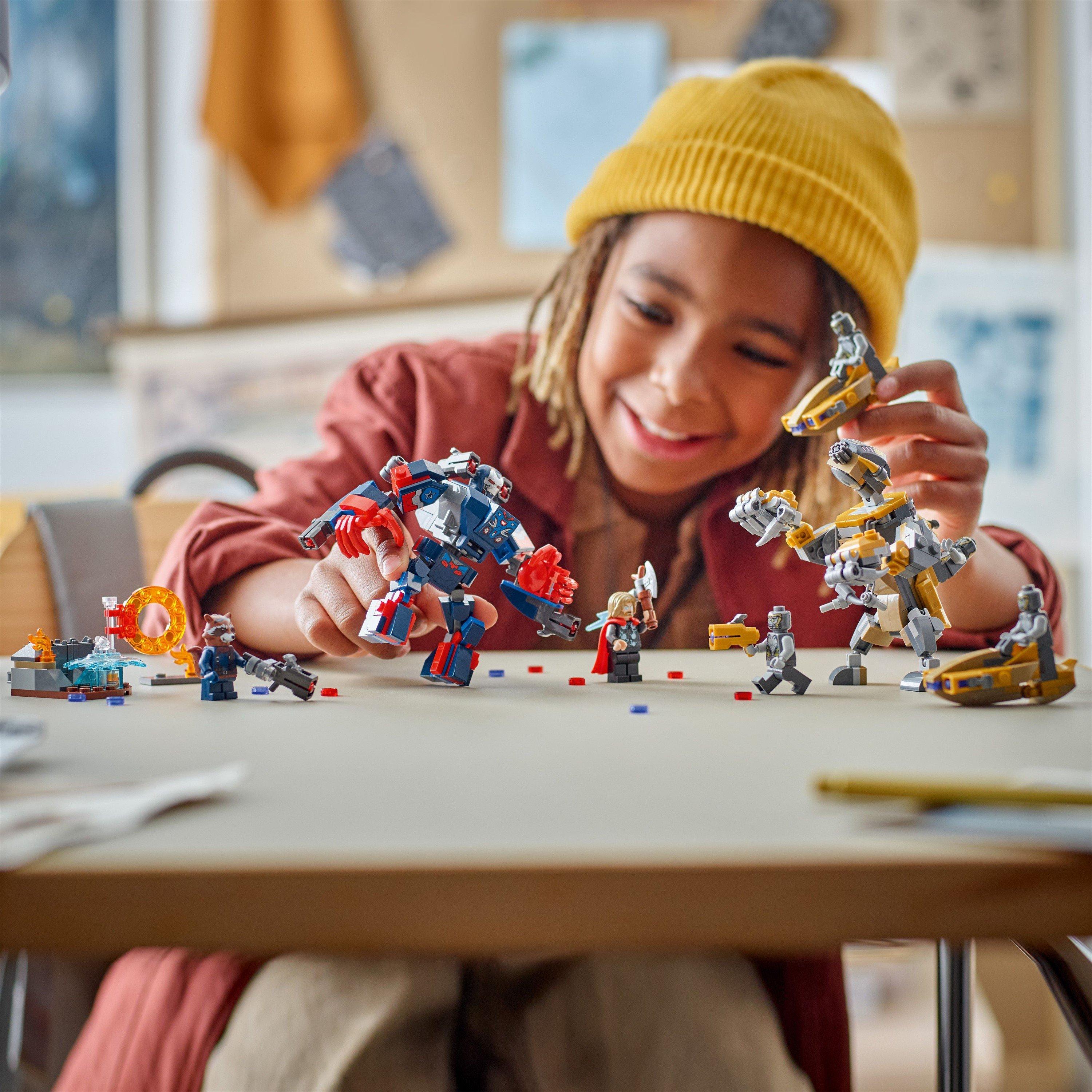 Kampsæt - LEGO - LEGO® Marvel 76322 Avengers: Endgame Thor vs. Chitauri Super Hero Action - 4