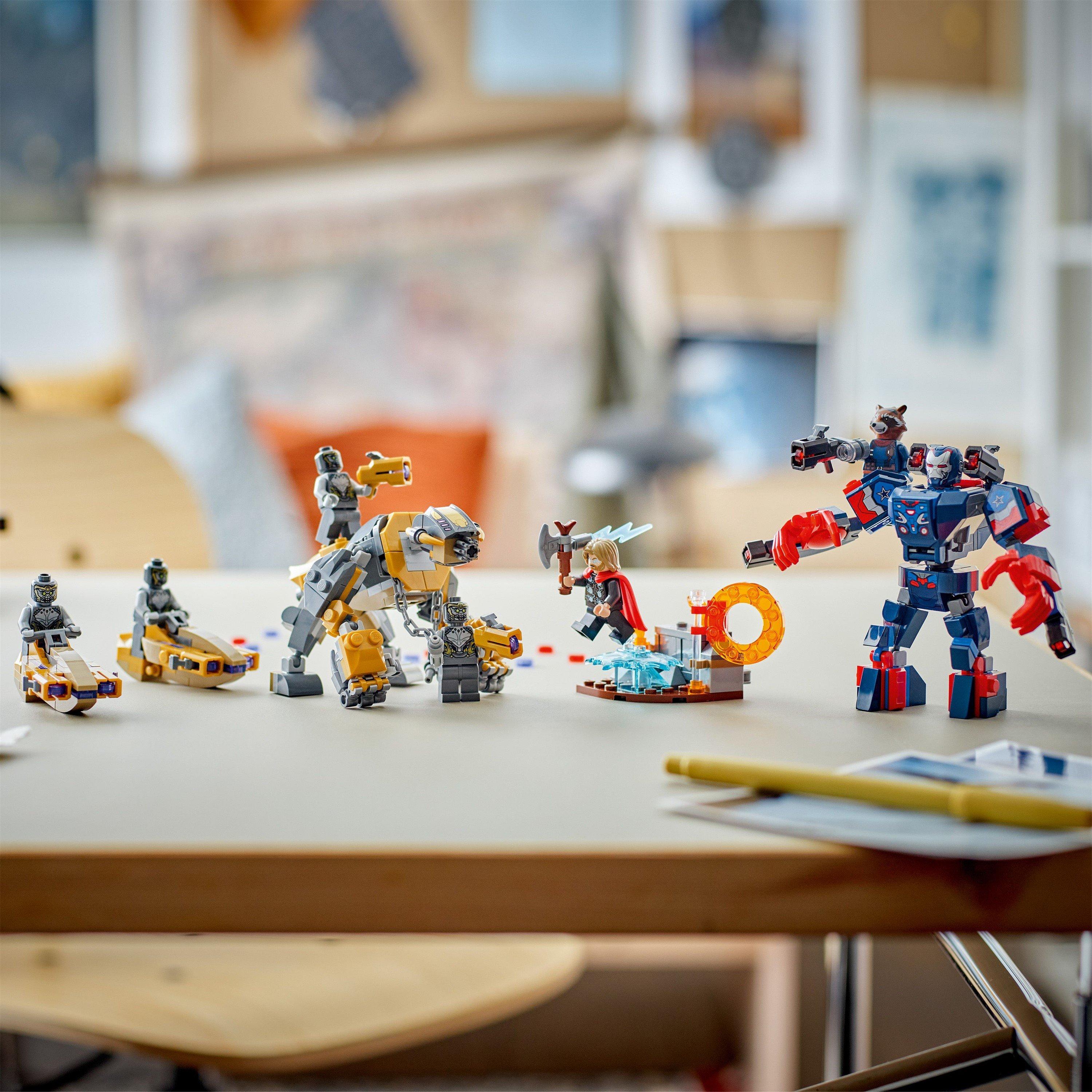 Kampsæt - LEGO - LEGO® Marvel 76322 Avengers: Endgame Thor vs. Chitauri Super Hero Action - 5