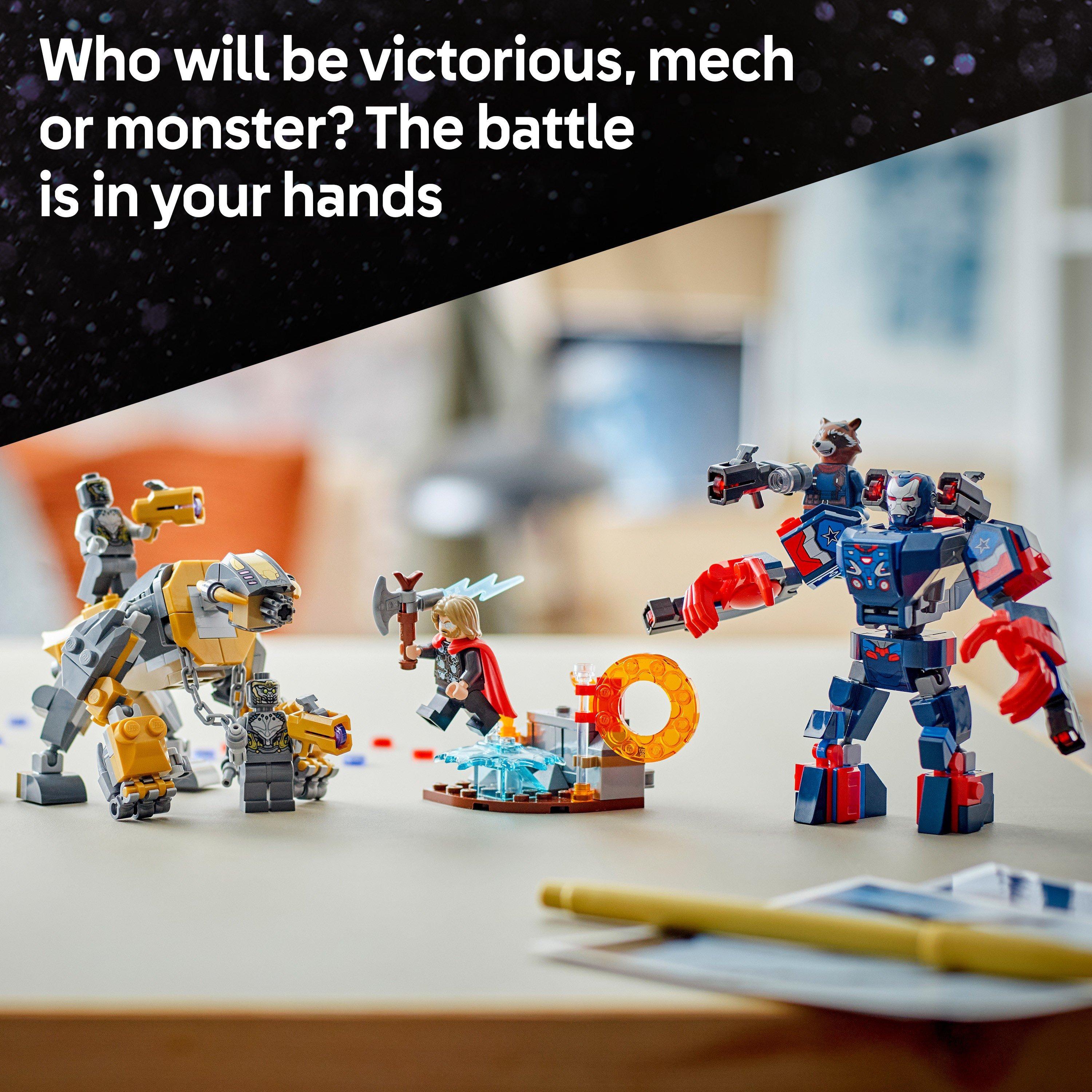 Battle Set - LEGO - LEGO® Marvel 76322 Avengers: Endgame Thor vs. Chitauri Super Hero Action - 7