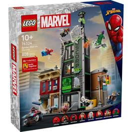 LEGO LEGO® Marvel 76324 Spider-Man vs. Oscorp Kids’ Super Hero Building Kit