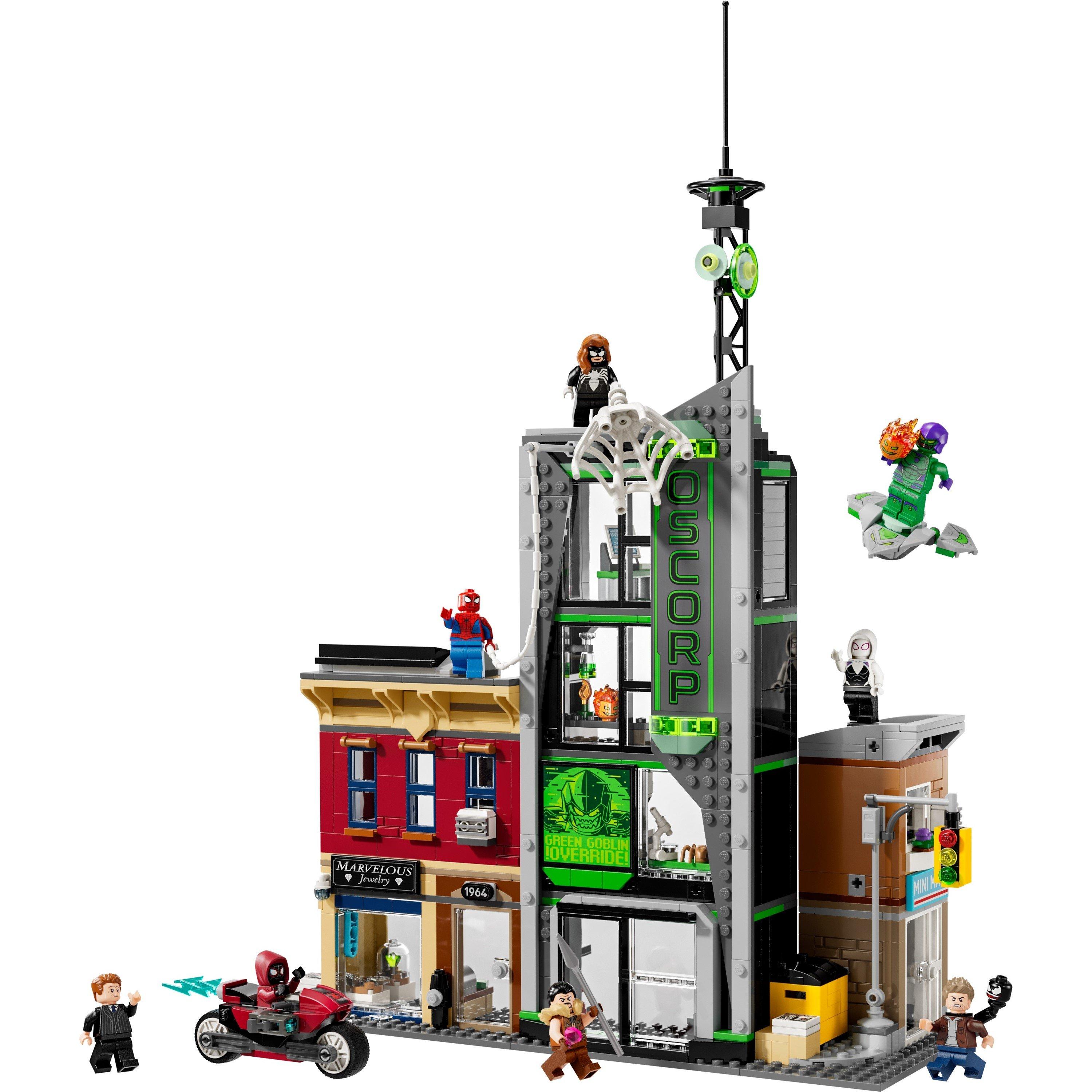 SpidermanStreet - LEGO - LEGO® Marvel 76324 Spider-Man vs. Oscorp Kids’ Super Hero Building Kit - 2