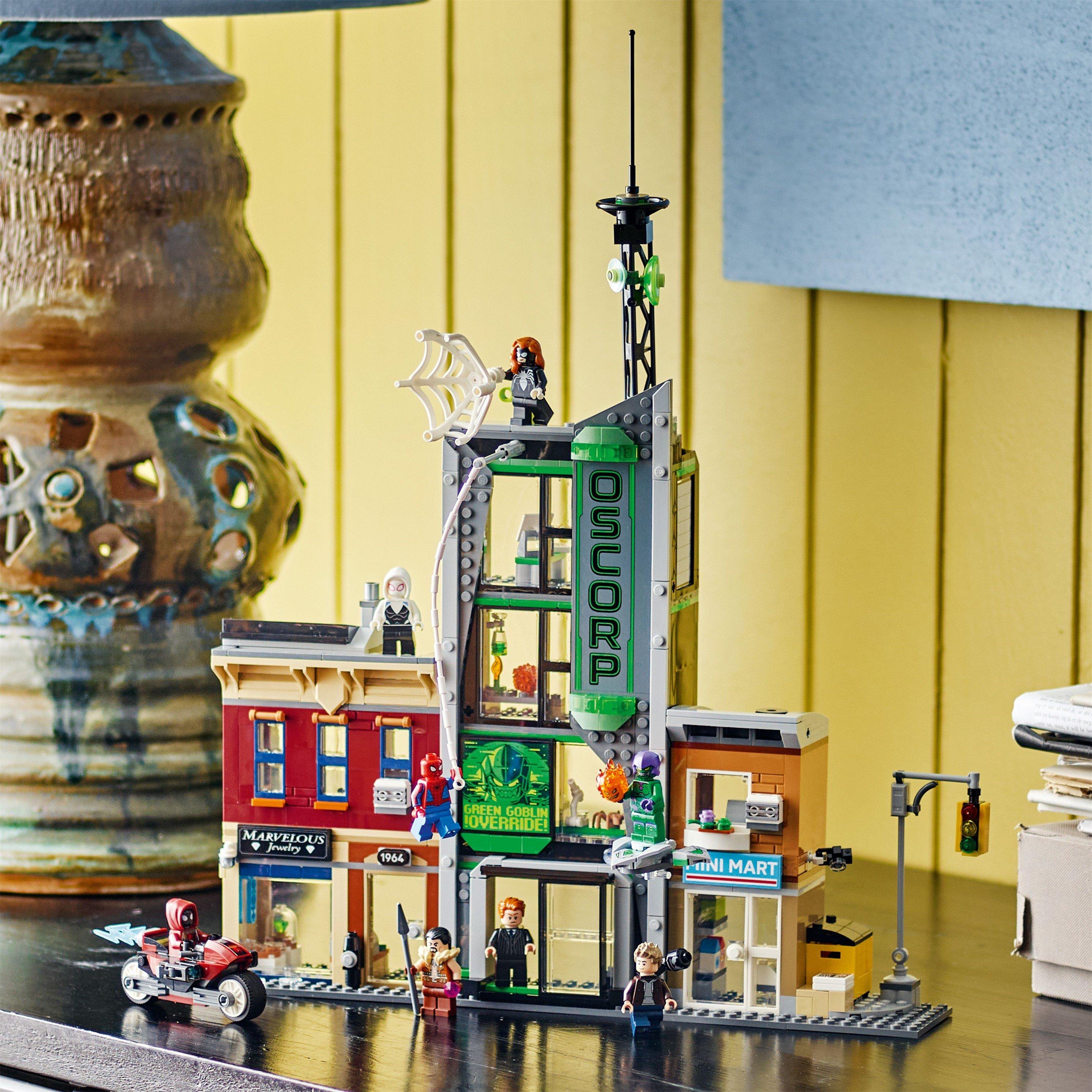 SpidermanStreet - LEGO - LEGO® Marvel 76324 Spider-Man vs. Oscorp Kids’ Super Hero Building Kit - 5