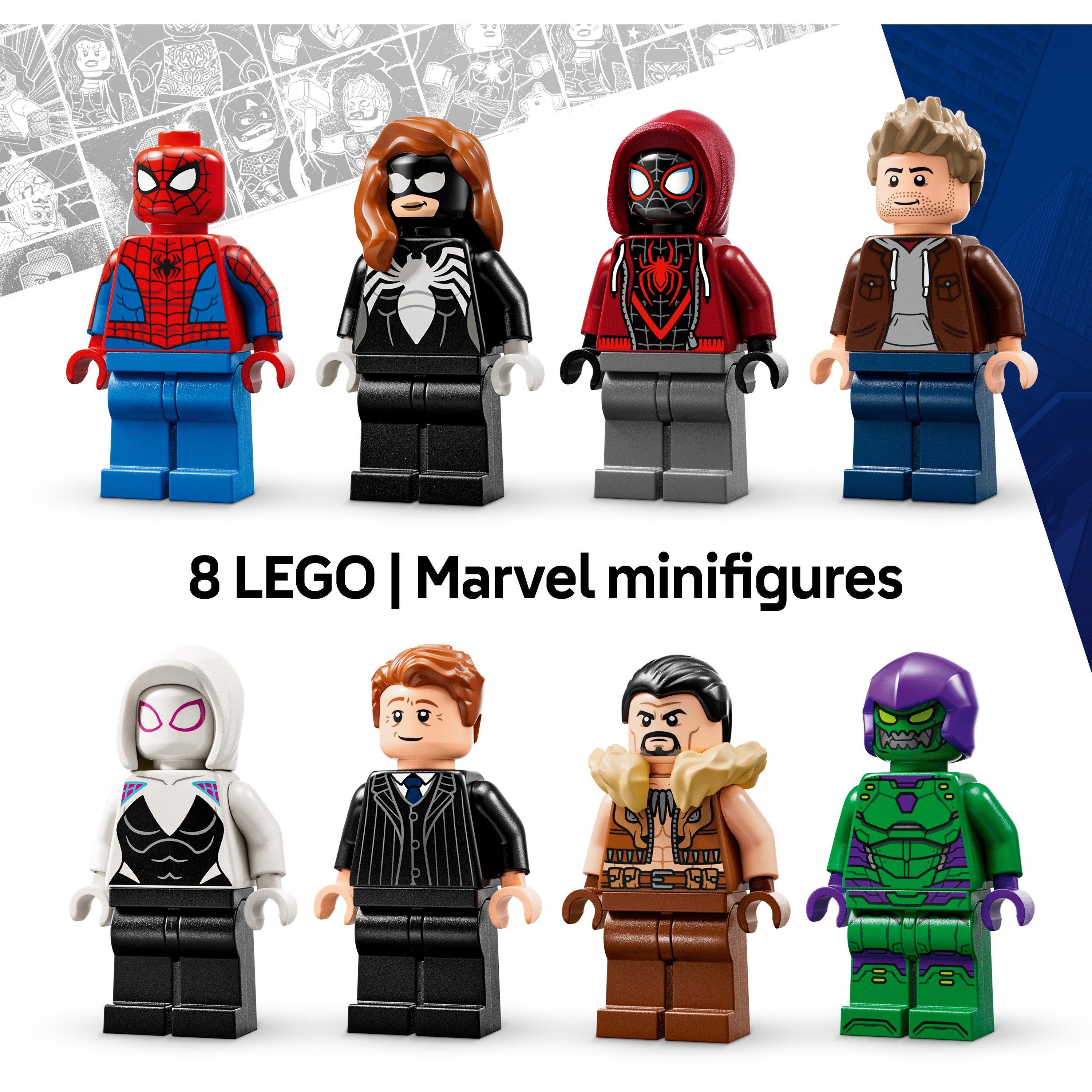 SpidermanStreet - LEGO - LEGO® Marvel 76324 Spider-Man vs. Oscorp Kids’ Super Hero Building Kit - 8