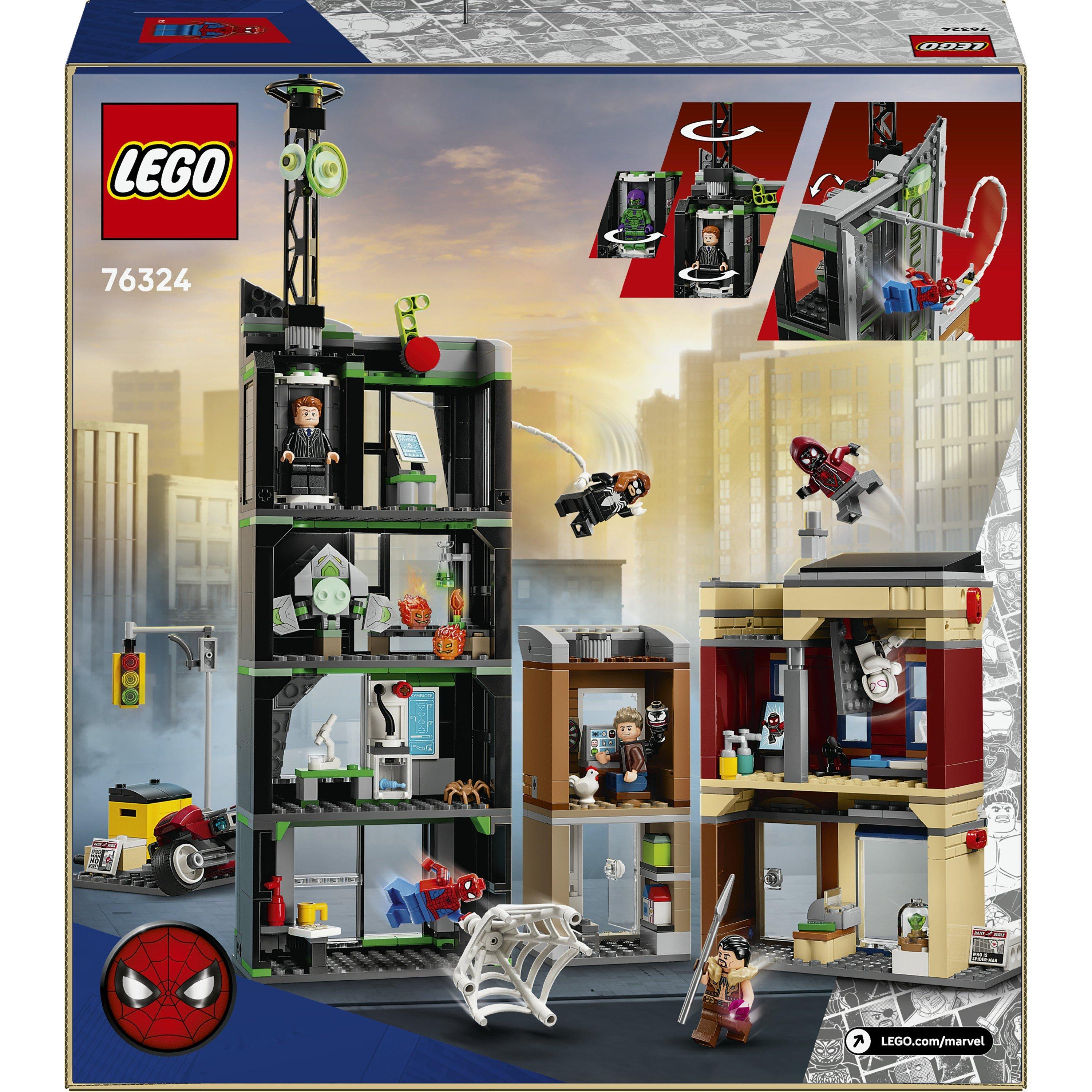 SpidermanStreet - LEGO - LEGO® Marvel 76324 Spider-Man vs. Oscorp Kids’ Super Hero Building Kit - 9