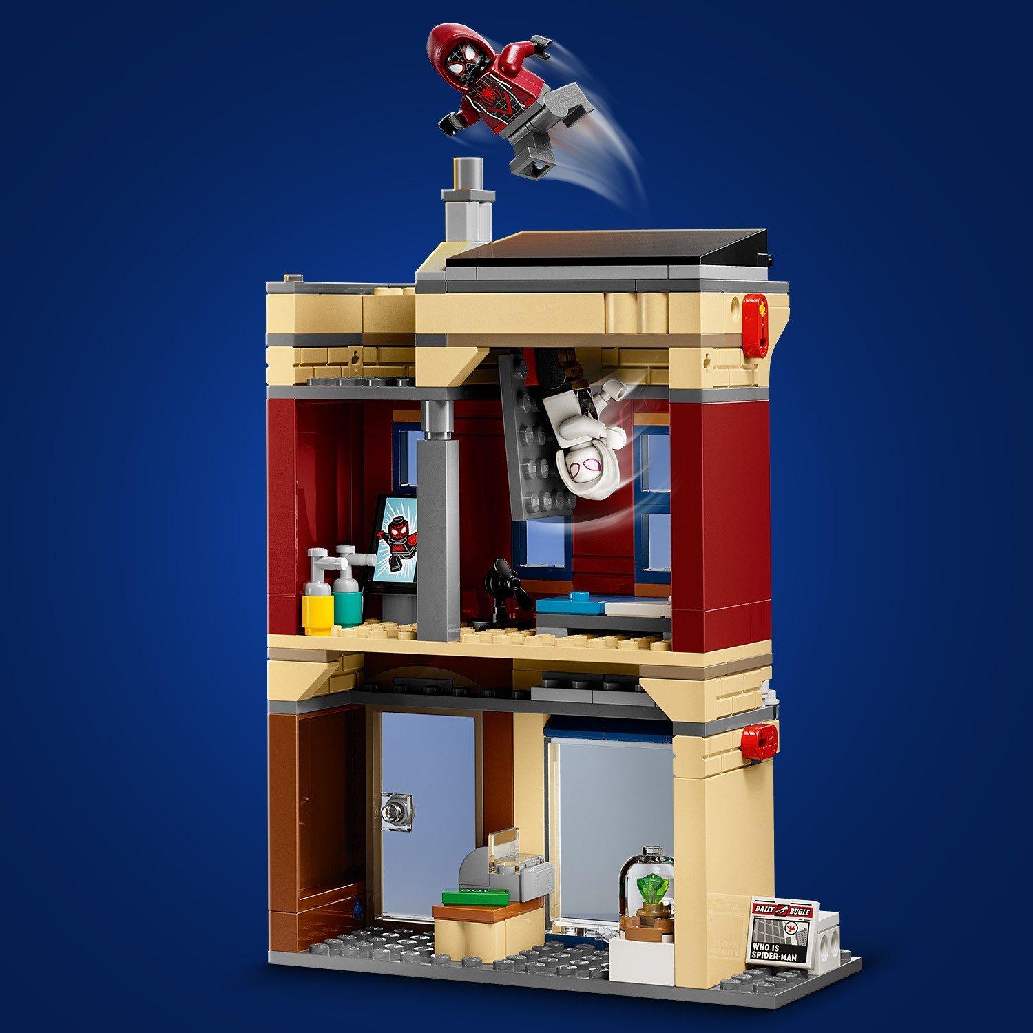 SpidermanStreet - LEGO - LEGO® Marvel 76324 Spider-Man vs. Oscorp Kids’ Super Hero Building Kit - 10