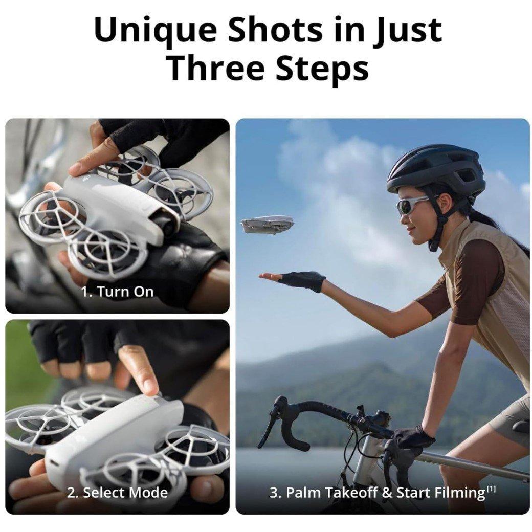 Zwart - DJI - Neo - 3