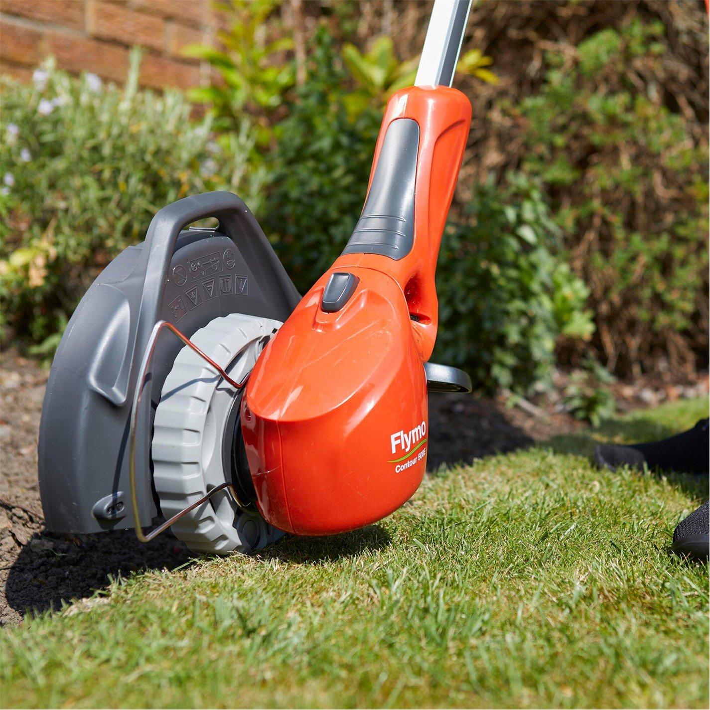 ORANGE - Flymo - Contour 500E 2-in-1 Electric Grass Trimmer - 3