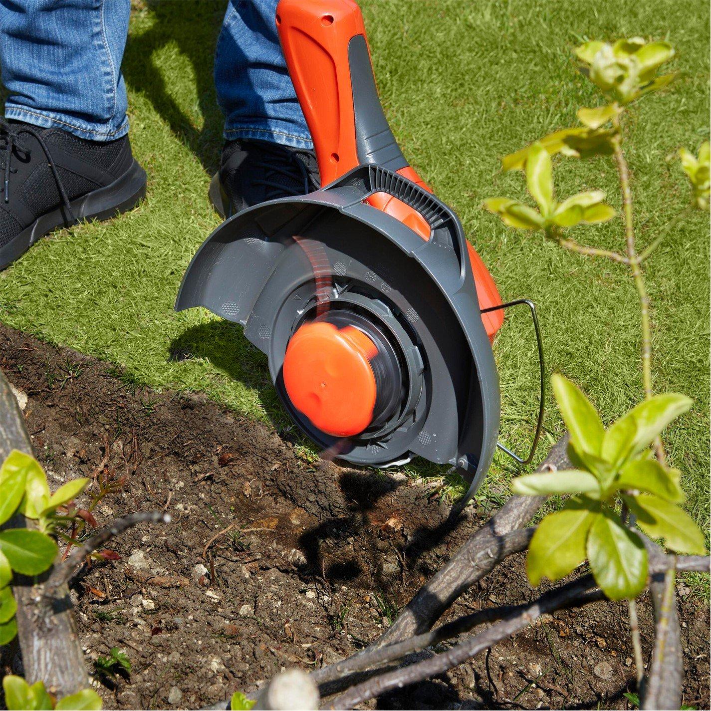 ORANGE - Flymo - Contour 500E 2-in-1 Electric Grass Trimmer - 4