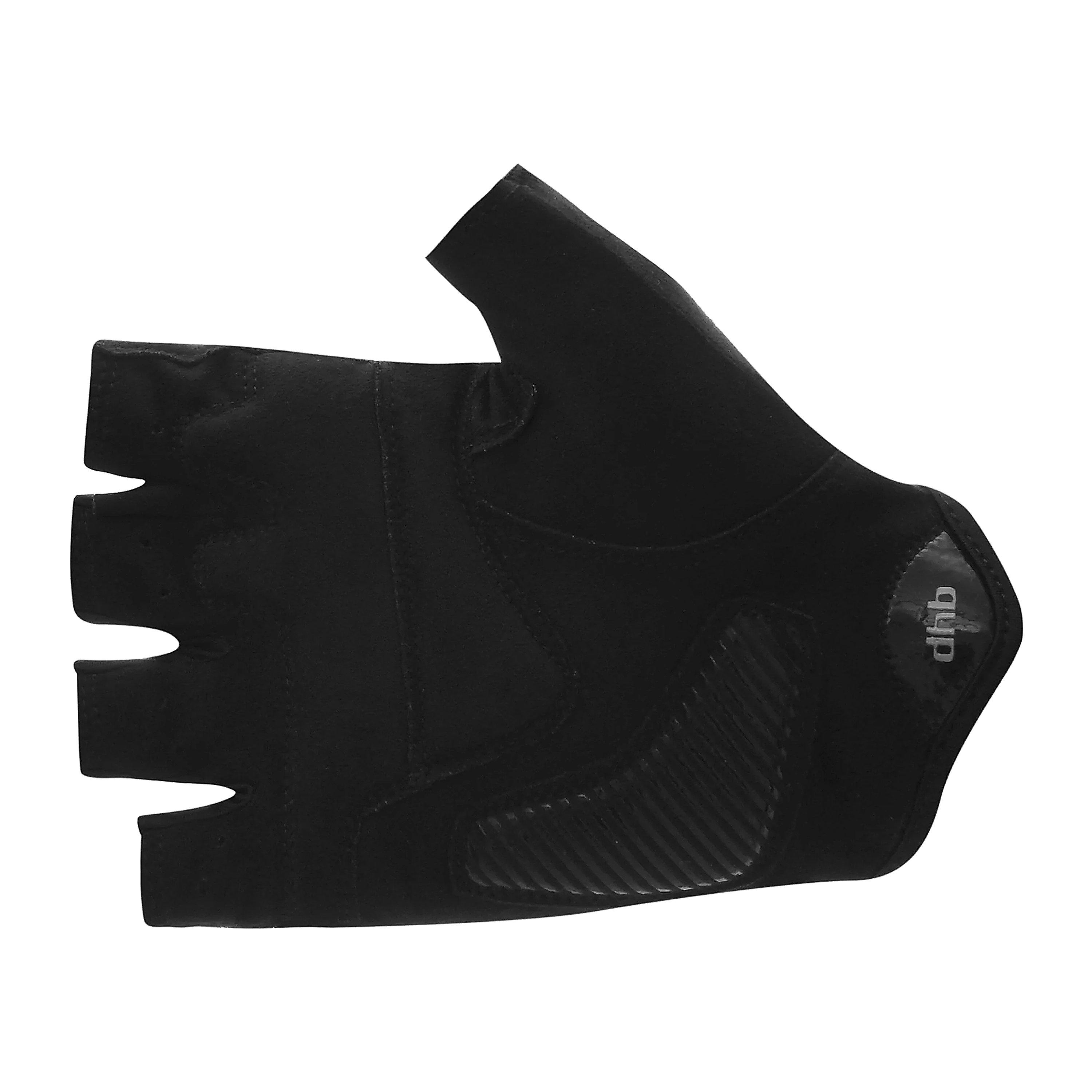 Schwarz - Dhb - Aeron Short Finger Gel Gloves - 2