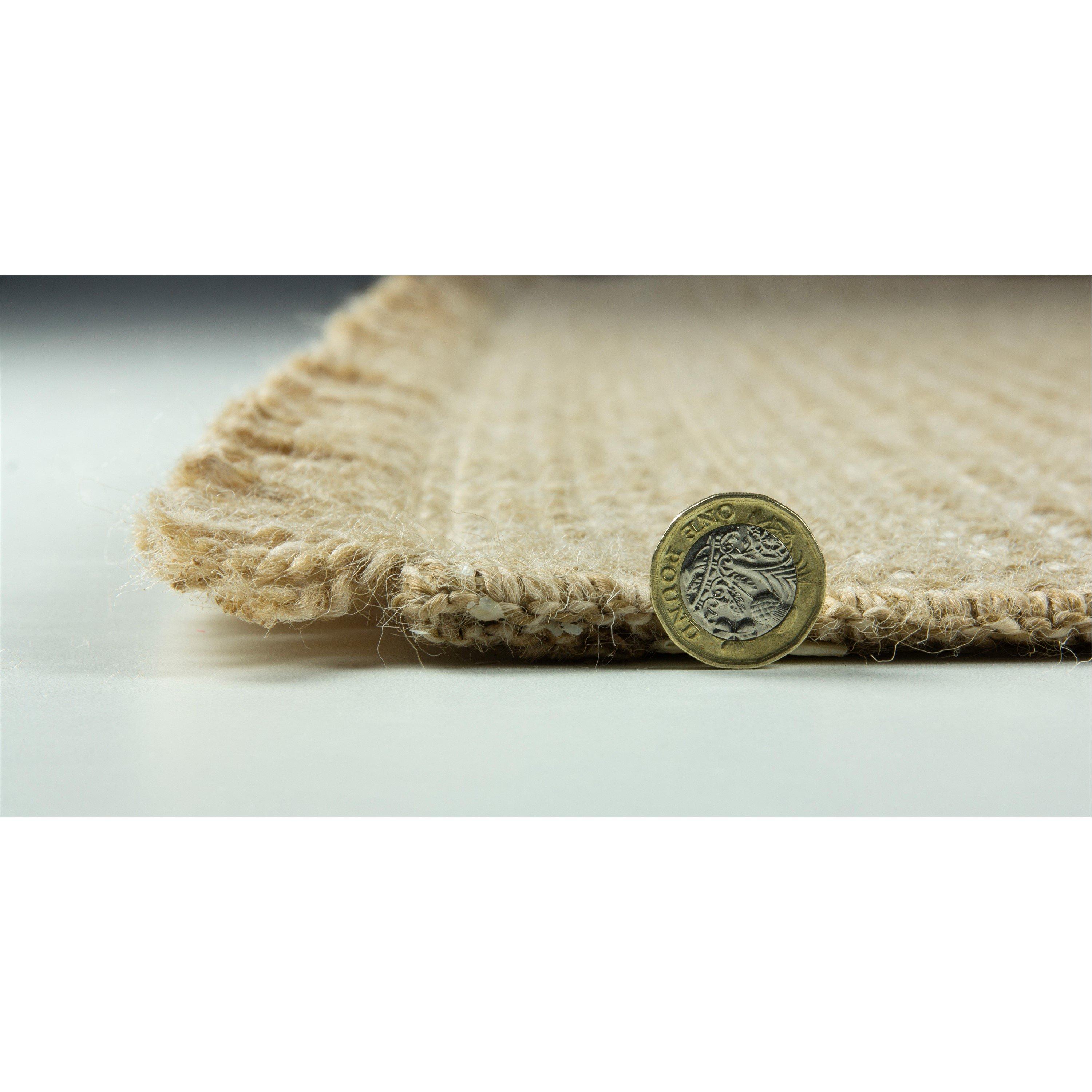 Neutral - Arthouse - Jute Effect Weave  200 x 290cm Rug - 3