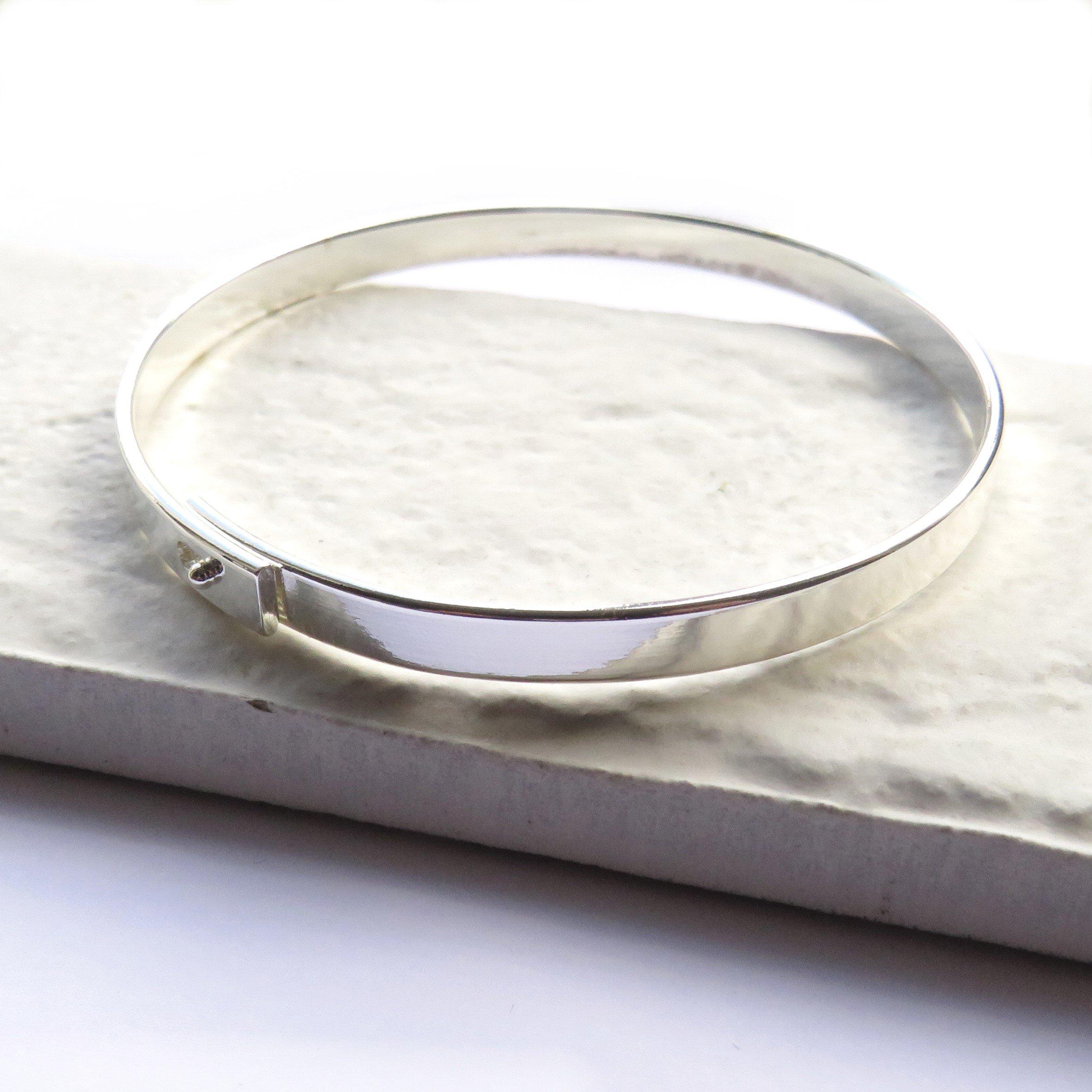 Silver - Aye Do Gifts - Silver Thin Bangle - 5990-NP-BGthin - 1
