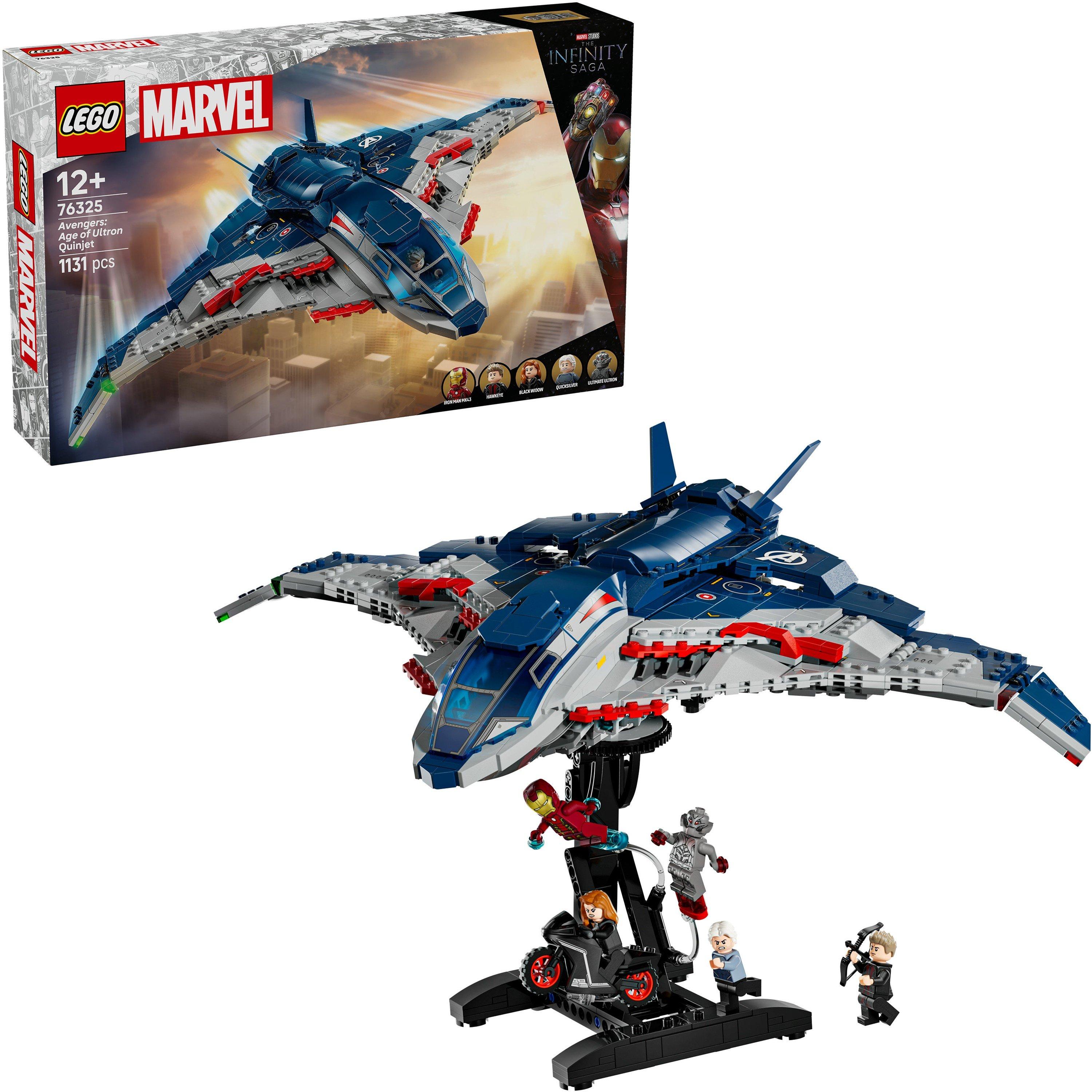 Quinjet - LEGO - LEGO® Marvel 76325 Avengers: Age of Ultron Quinjet Kids’ Building Kit 76325 - 1
