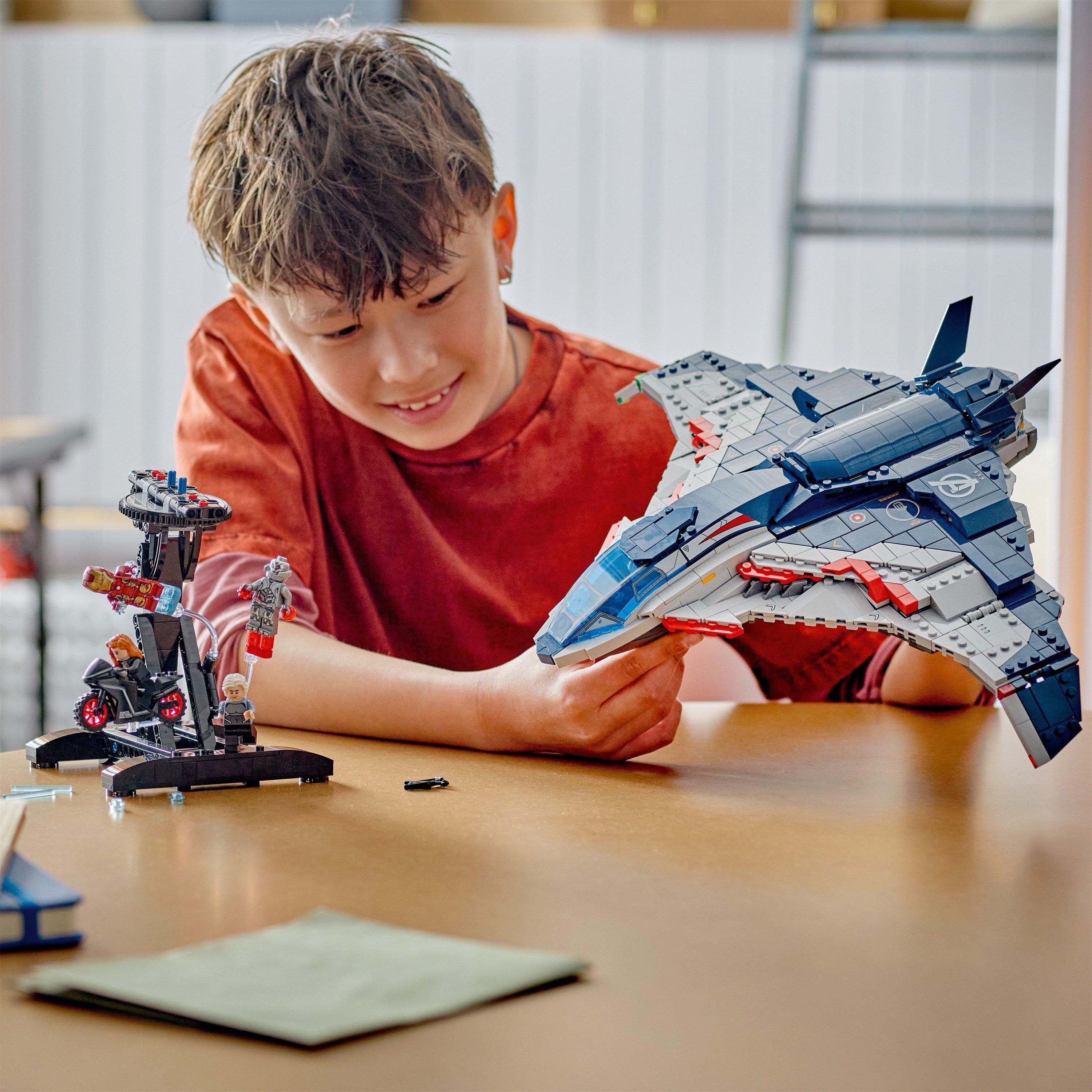 Quinjet - LEGO - LEGO® Marvel 76325 Avengers: Age of Ultron Quinjet Kids’ Building Kit 76325 - 4