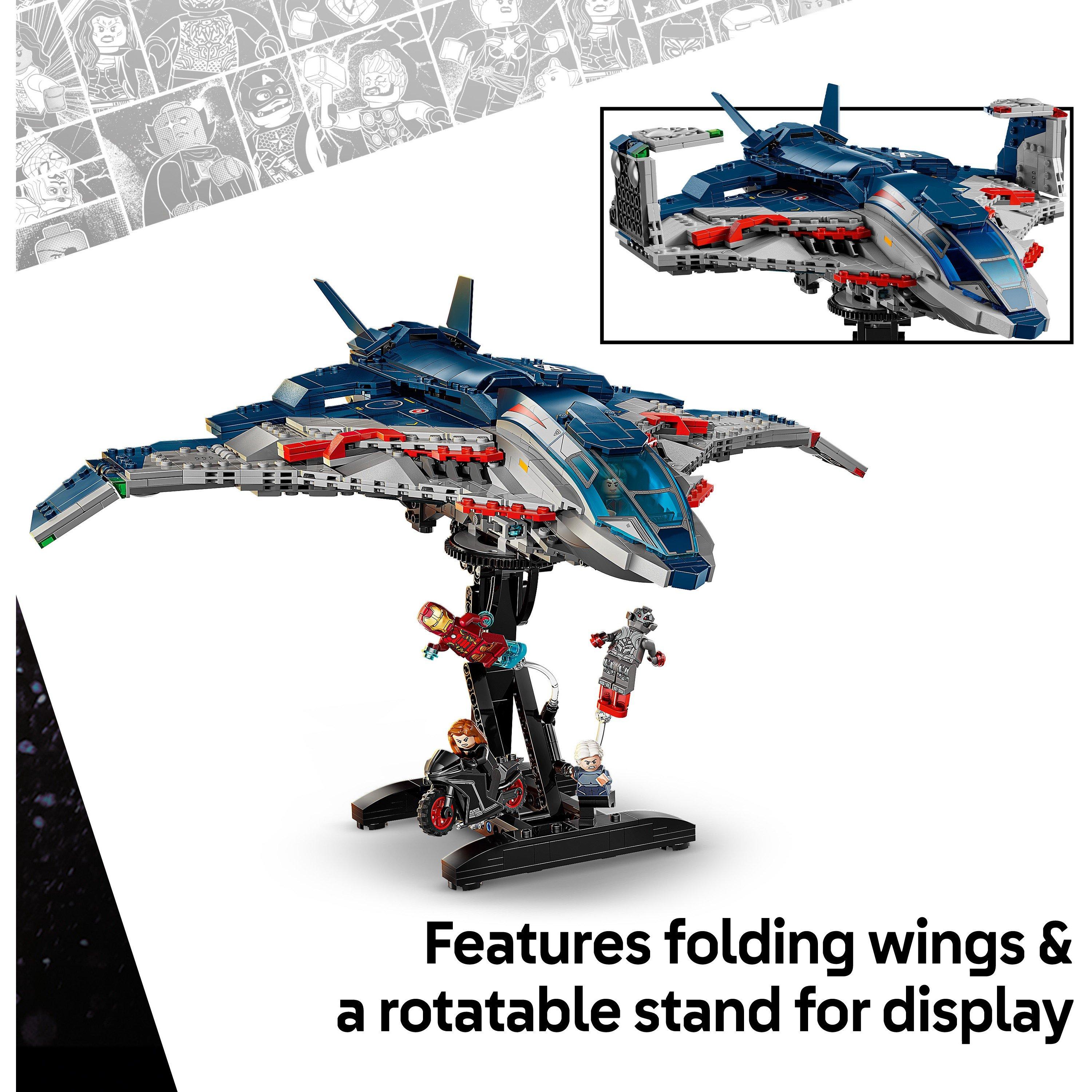 Quinjet - LEGO - LEGO® Marvel 76325 Avengers: Age of Ultron Quinjet Kids’ Building Kit 76325 - 6
