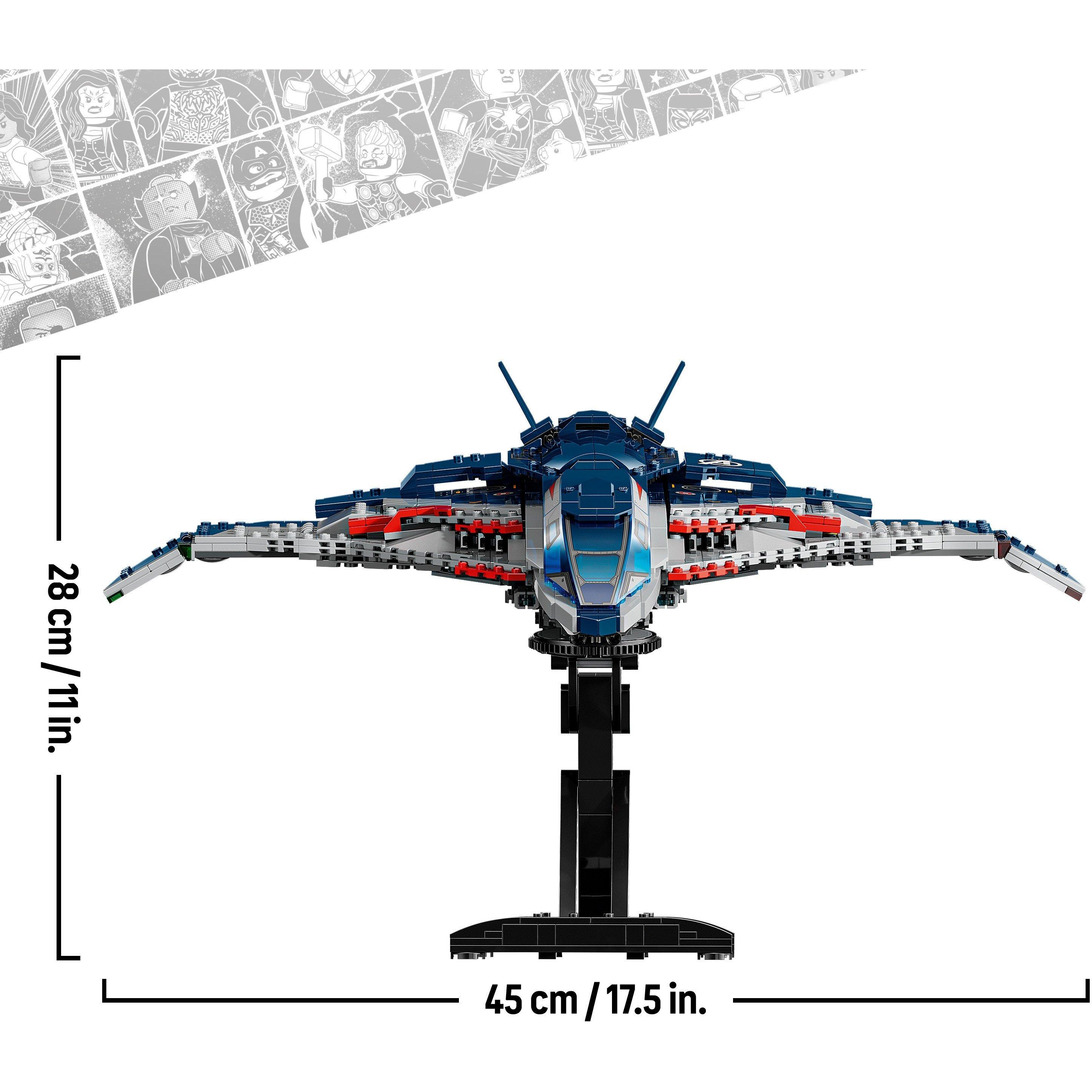 Quinjet - LEGO - LEGO® Marvel 76325 Avengers: Age of Ultron Quinjet Kids’ Building Kit 76325 - 8