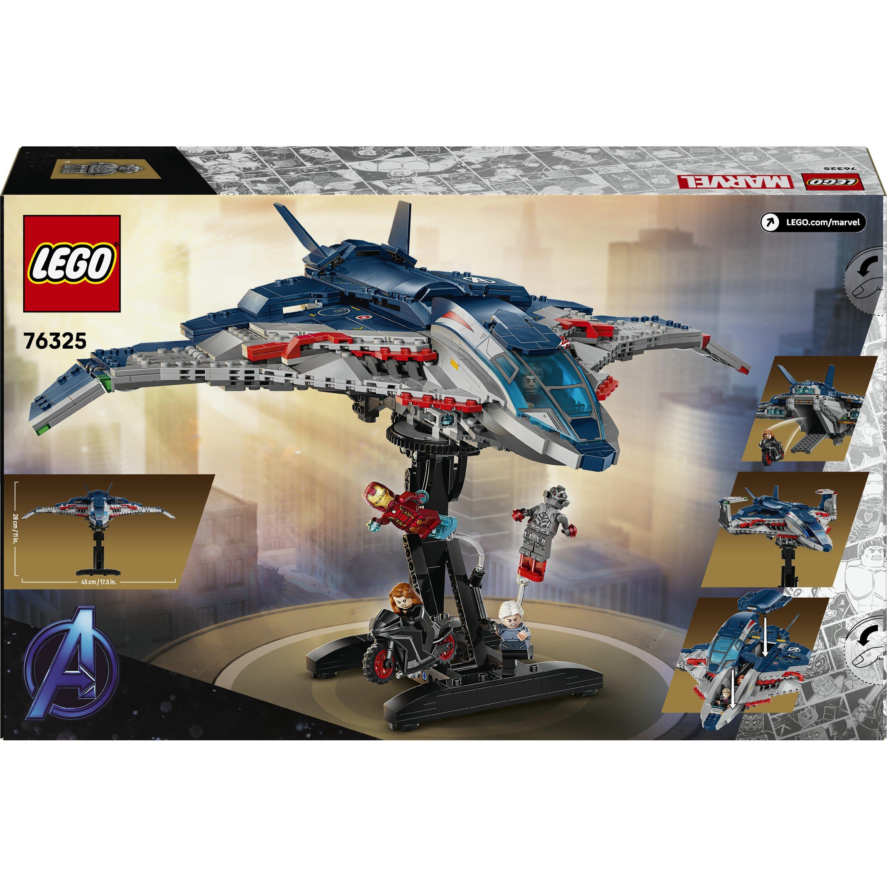 Quinjet - LEGO - LEGO® Marvel 76325 Avengers: Age of Ultron Quinjet Kids’ Building Kit 76325 - 10