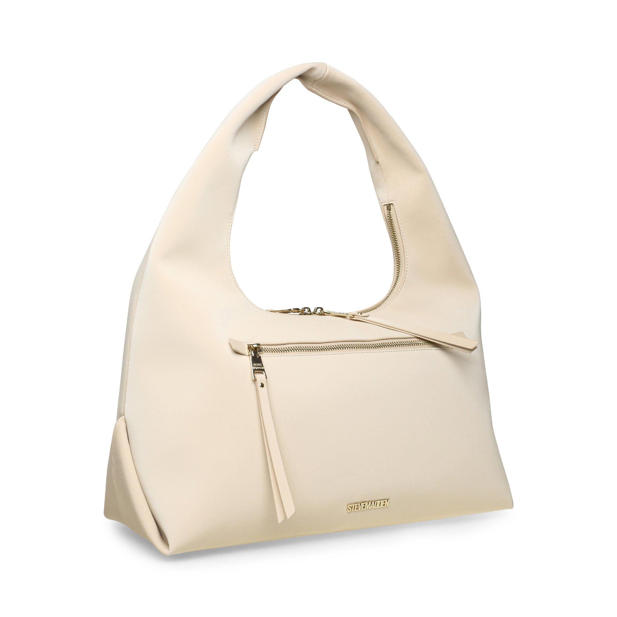BONE/ GOLD - Steve Madden - Women's Bsacha Cross-Body Bag - 3