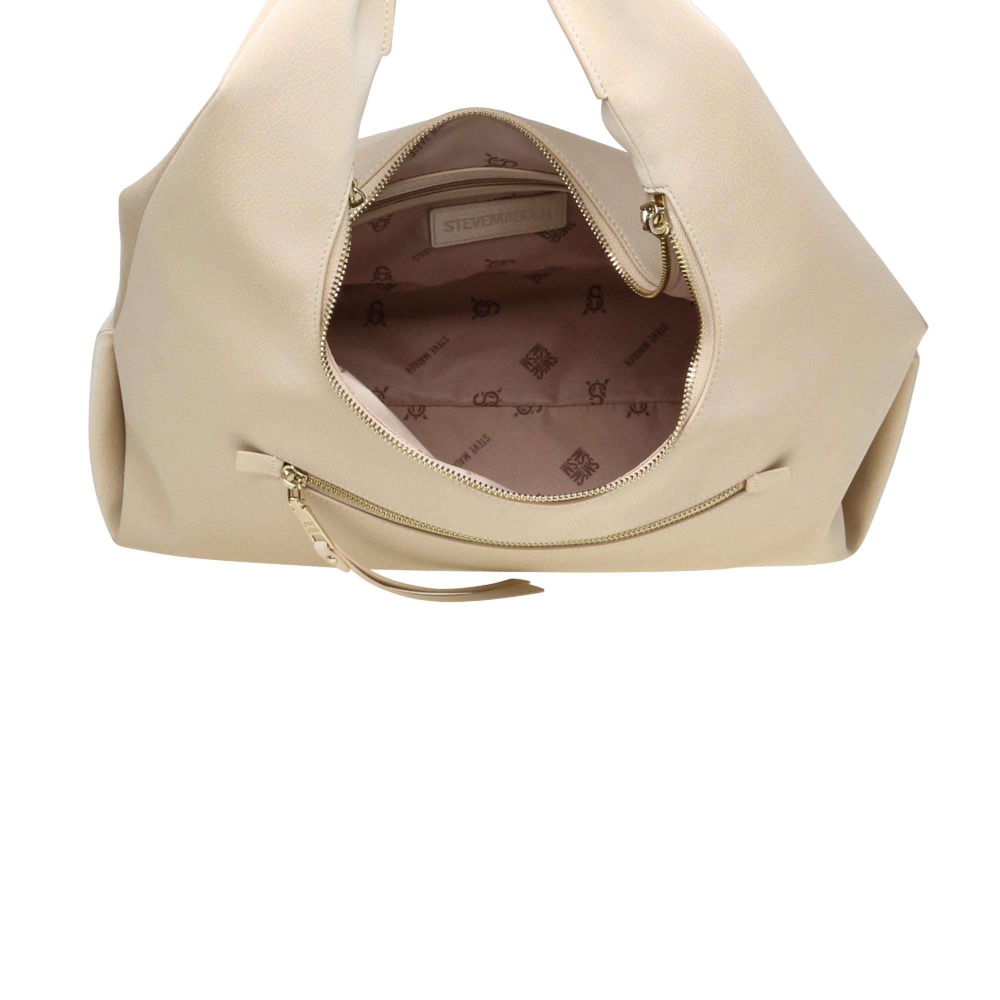 BONE/ GOLD - Steve Madden - Women's Bsacha Cross-Body Bag - 5