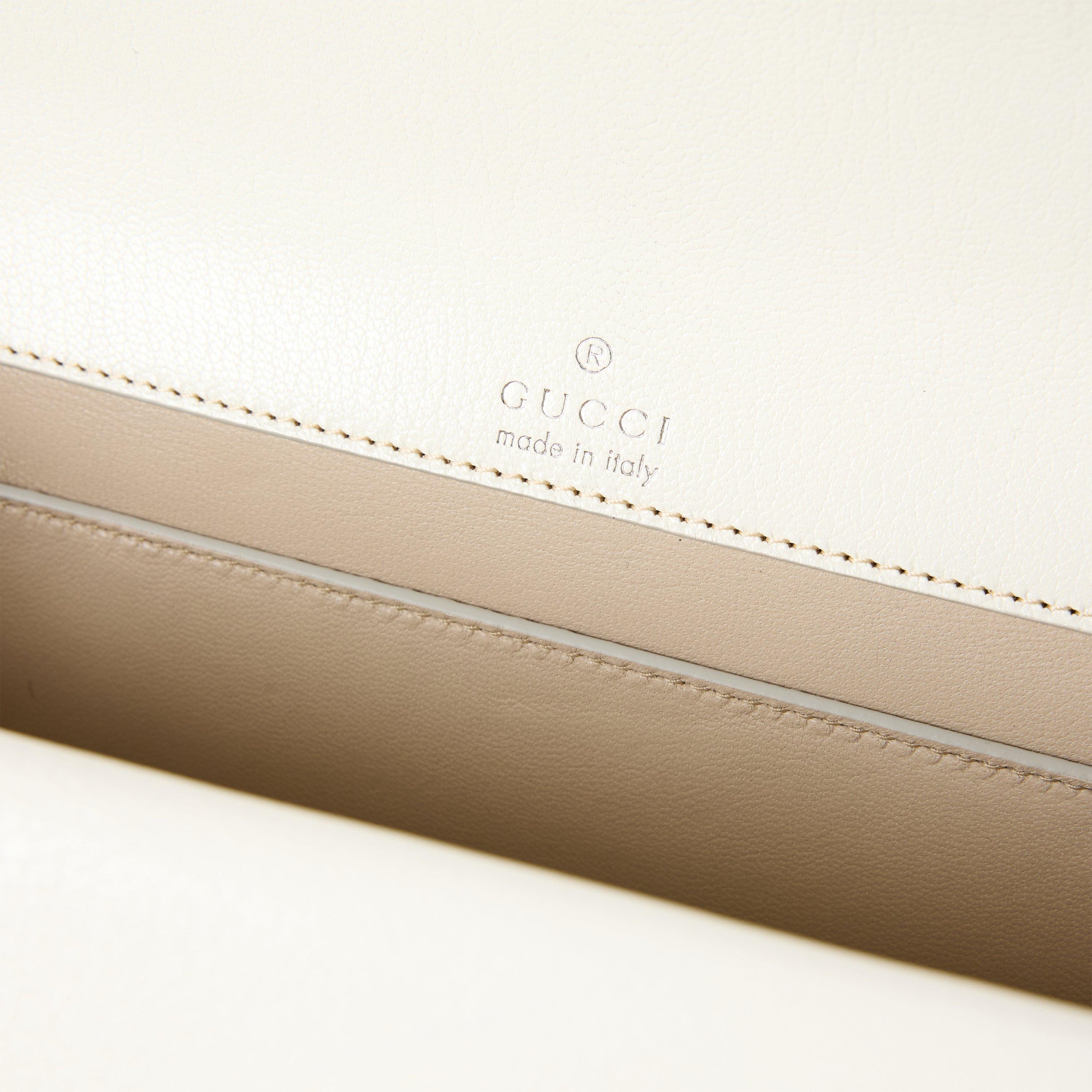 White Bamboo - Gucci - Women's Dionysus Leather Shoulder Bag - 5