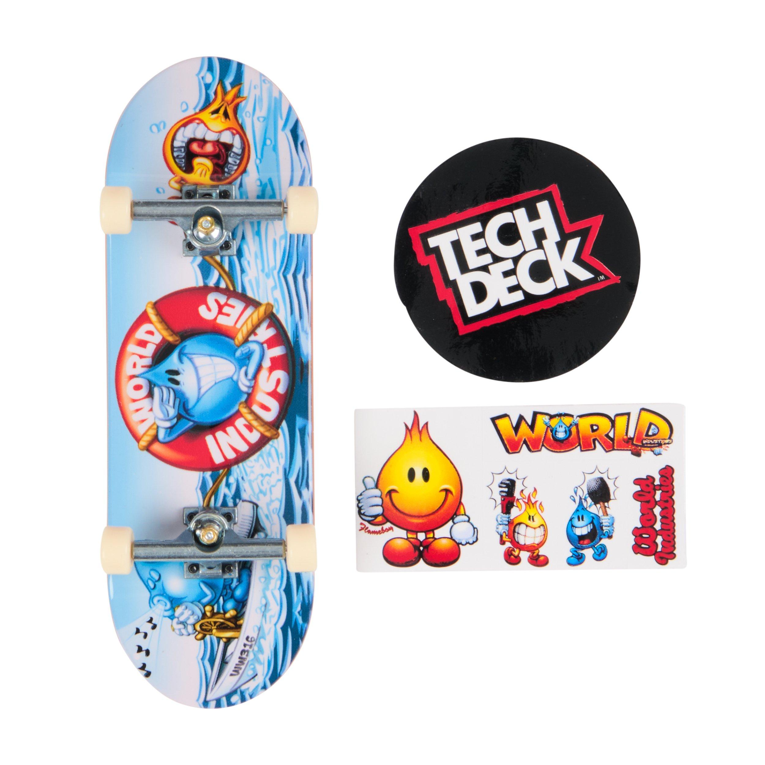 Multi - Tech Deck - Tech Deck 96mm Fingerboard Assort with Authentic Skate Designs - 5