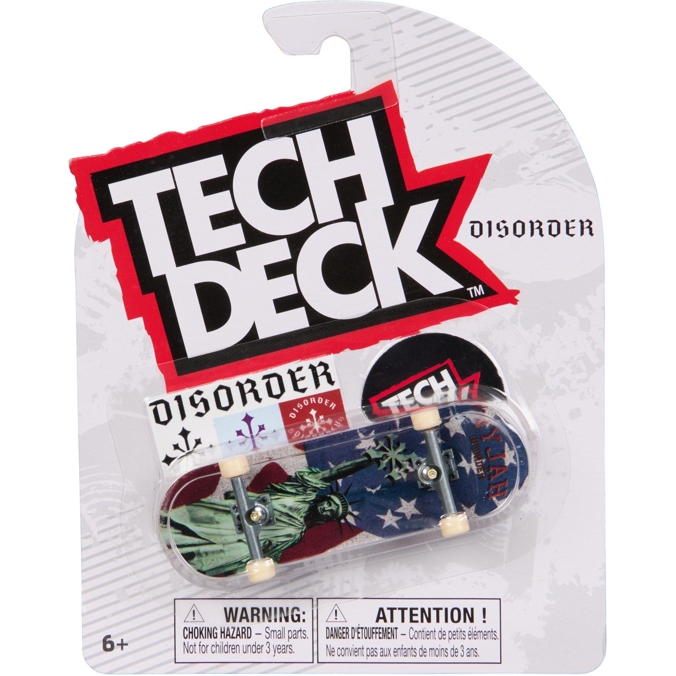 Multi - Tech Deck - Tech Deck 96mm Fingerboard Assort with Authentic Skate Designs - 6