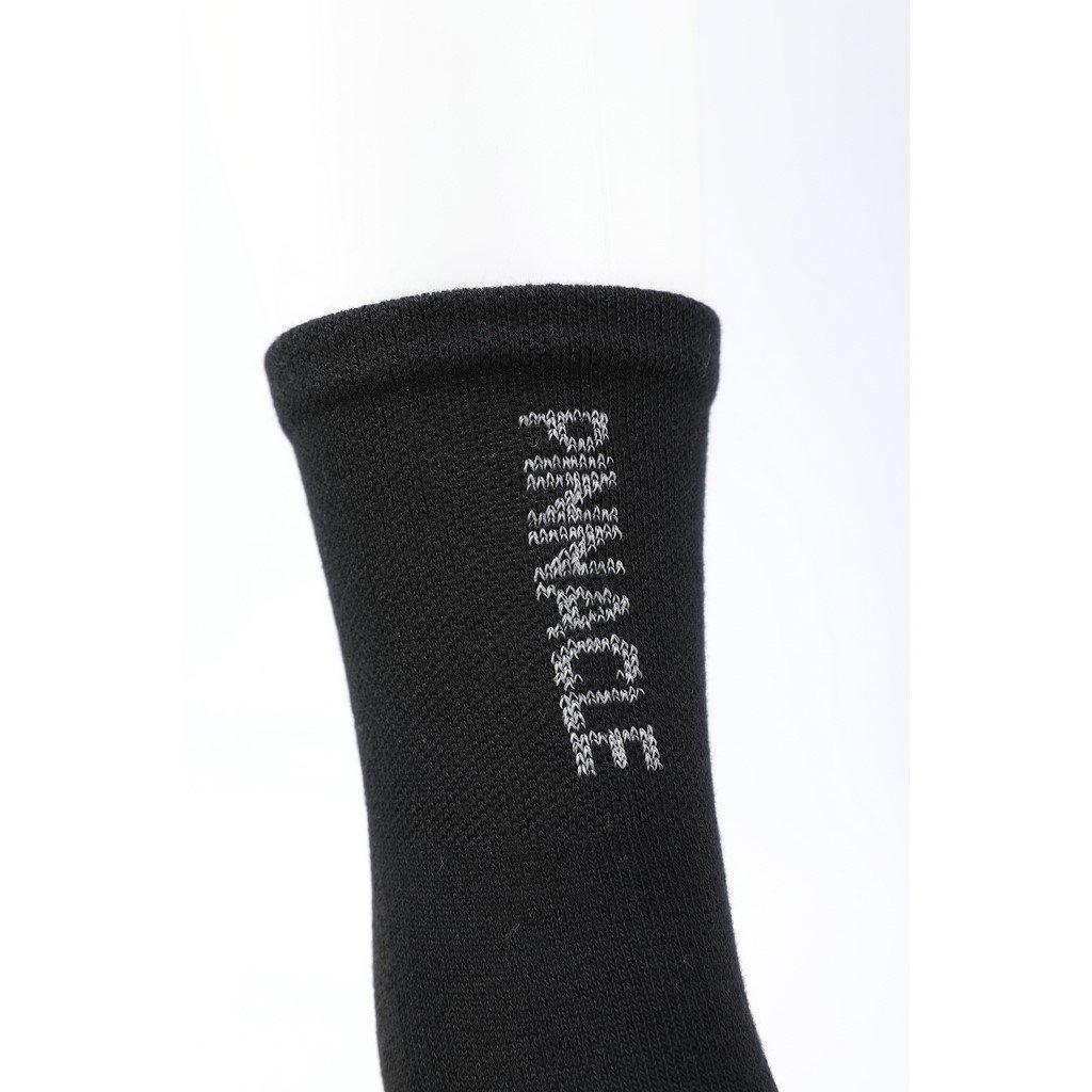 Black - Pinnacle - Coolmax 3Pack Cycling Socks - 4
