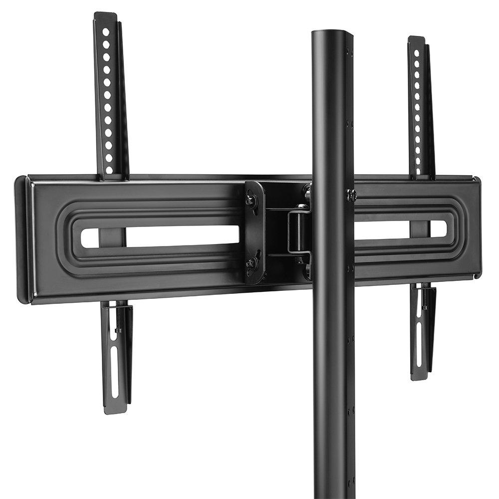 Black - One For All - One For All Solid Table Top TV Stand - 32-65 TVs - 3