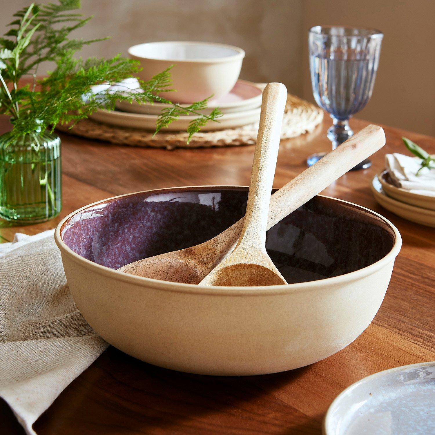 Portmeirion  Mineral Medium Serving Bowl Amethyst