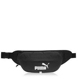 Puma Puma Training Graues T-Shirt mit großem Logo und Raglanärmeln