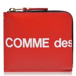 Comme des Garcons Wallet Zip Logo Wallet