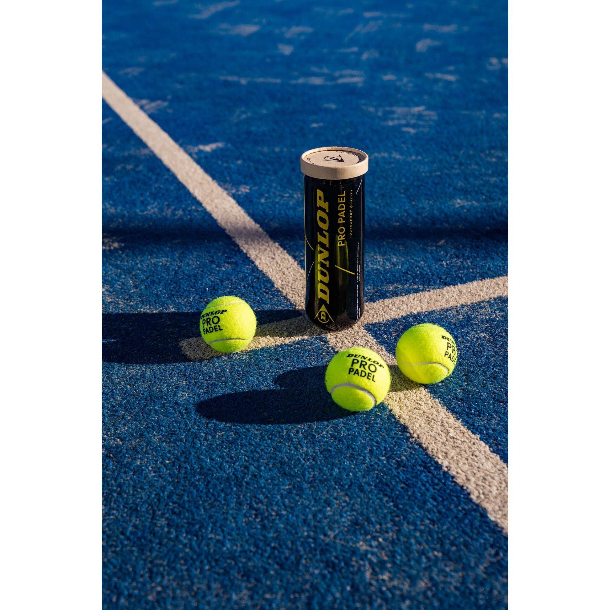 Gelb - Dunlop - Dunlop Pro Padel Balls - 4