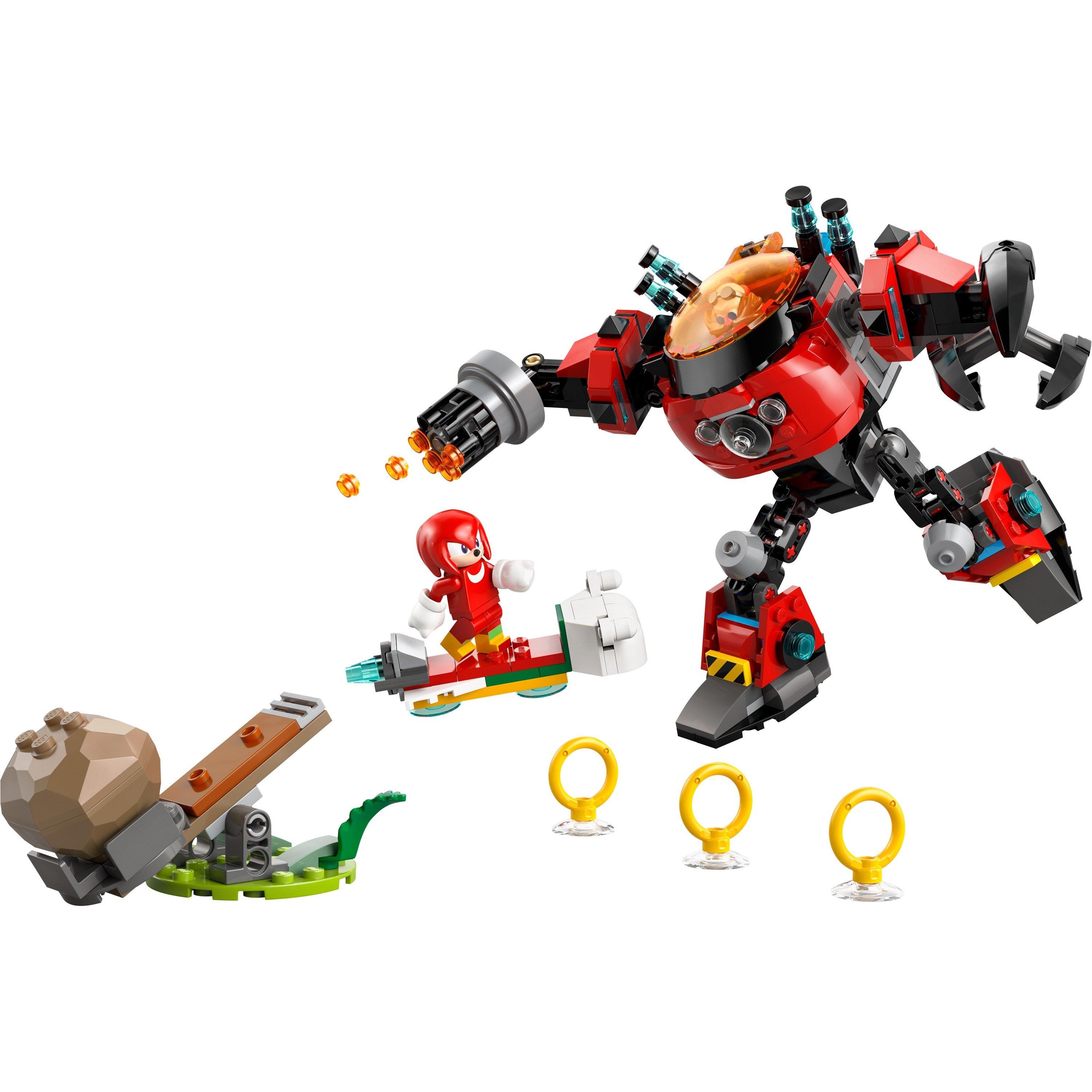 Knckles & Eggmn - LEGO - LEGO® Sonic the Hedgehog™ 77005 Knuckles vs. Dr. Eggman Egg Crusher Mech Toy Set - 2