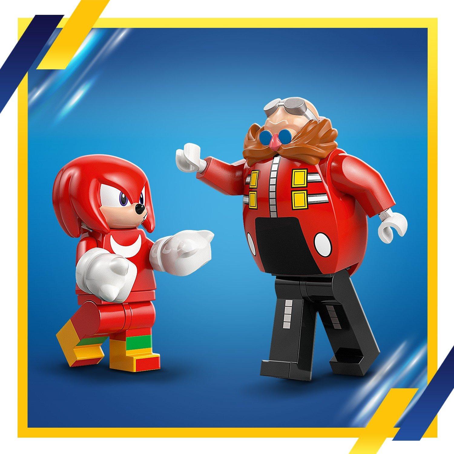 Knckles & Eggmn - LEGO - LEGO® Sonic the Hedgehog™ 77005 Knuckles vs. Dr. Eggman Egg Crusher Mech Toy Set - 12