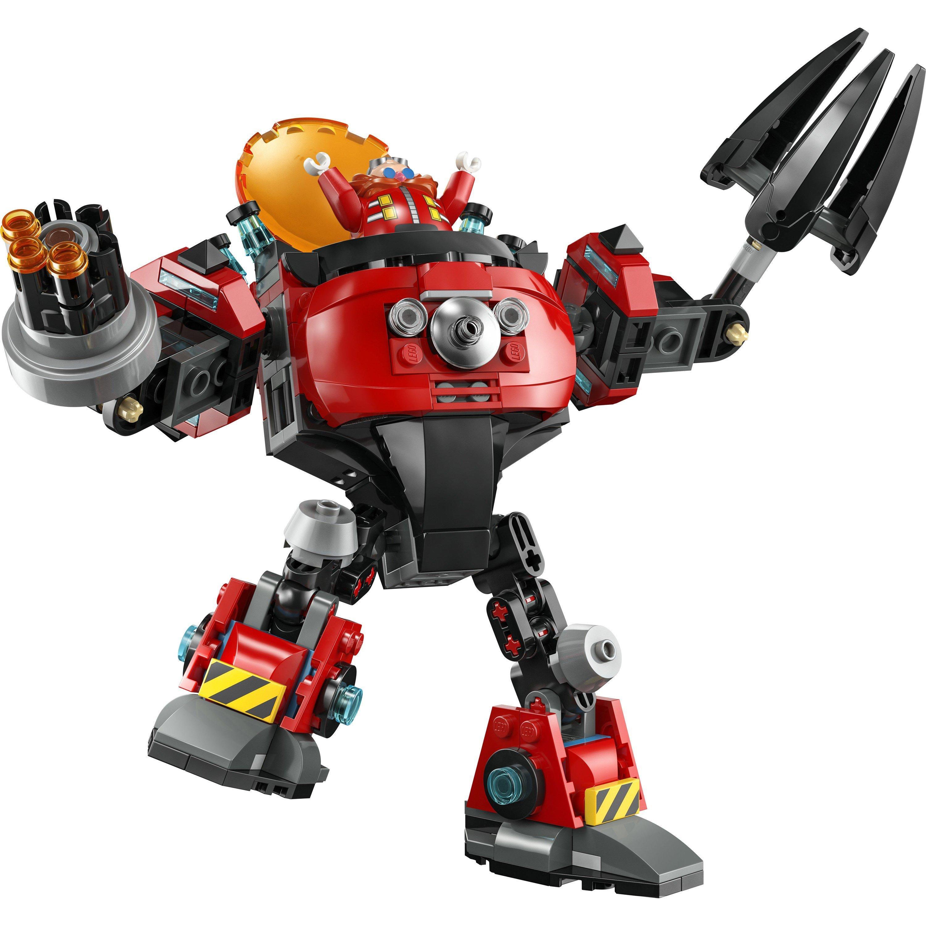 Knckles & Eggmn - LEGO - LEGO® Sonic the Hedgehog™ 77005 Knuckles vs. Dr. Eggman Egg Crusher Mech Toy Set - 13