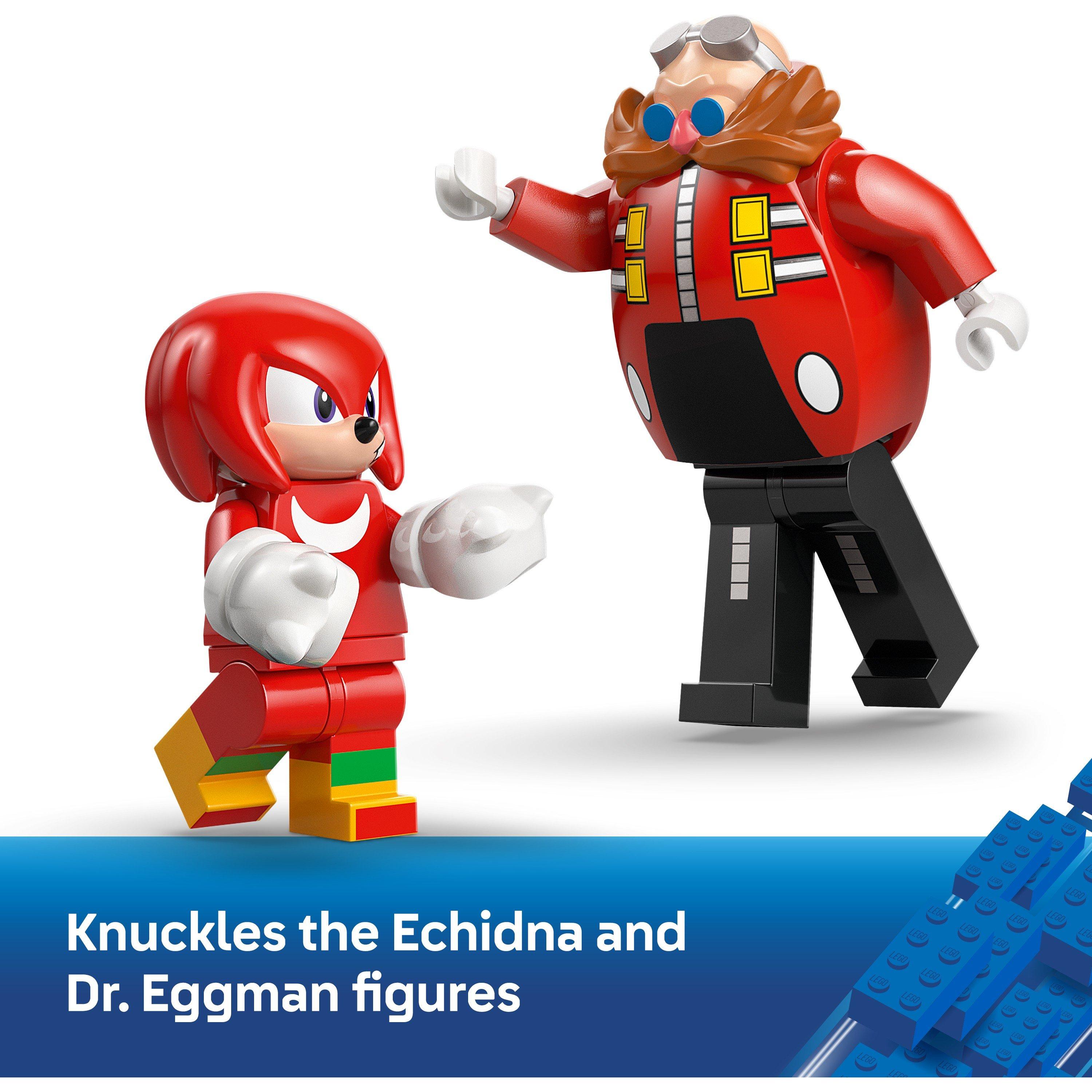 Knckles & Eggmn - LEGO - LEGO® Sonic the Hedgehog™ 77005 Knuckles vs. Dr. Eggman Egg Crusher Mech Toy Set - 7