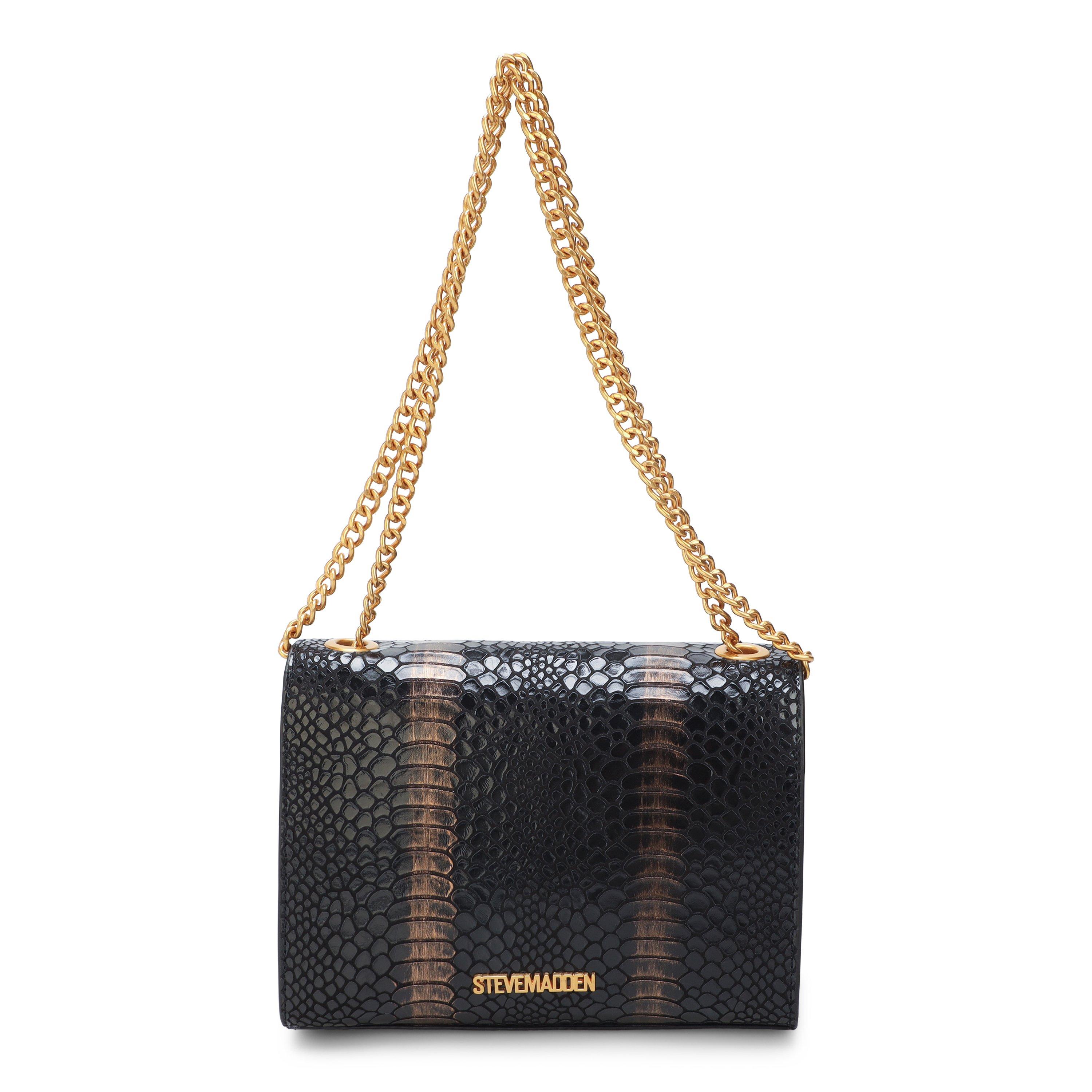Black/Gold - Steve Madden - Madden Bramon-S Bag Ld99 - 2