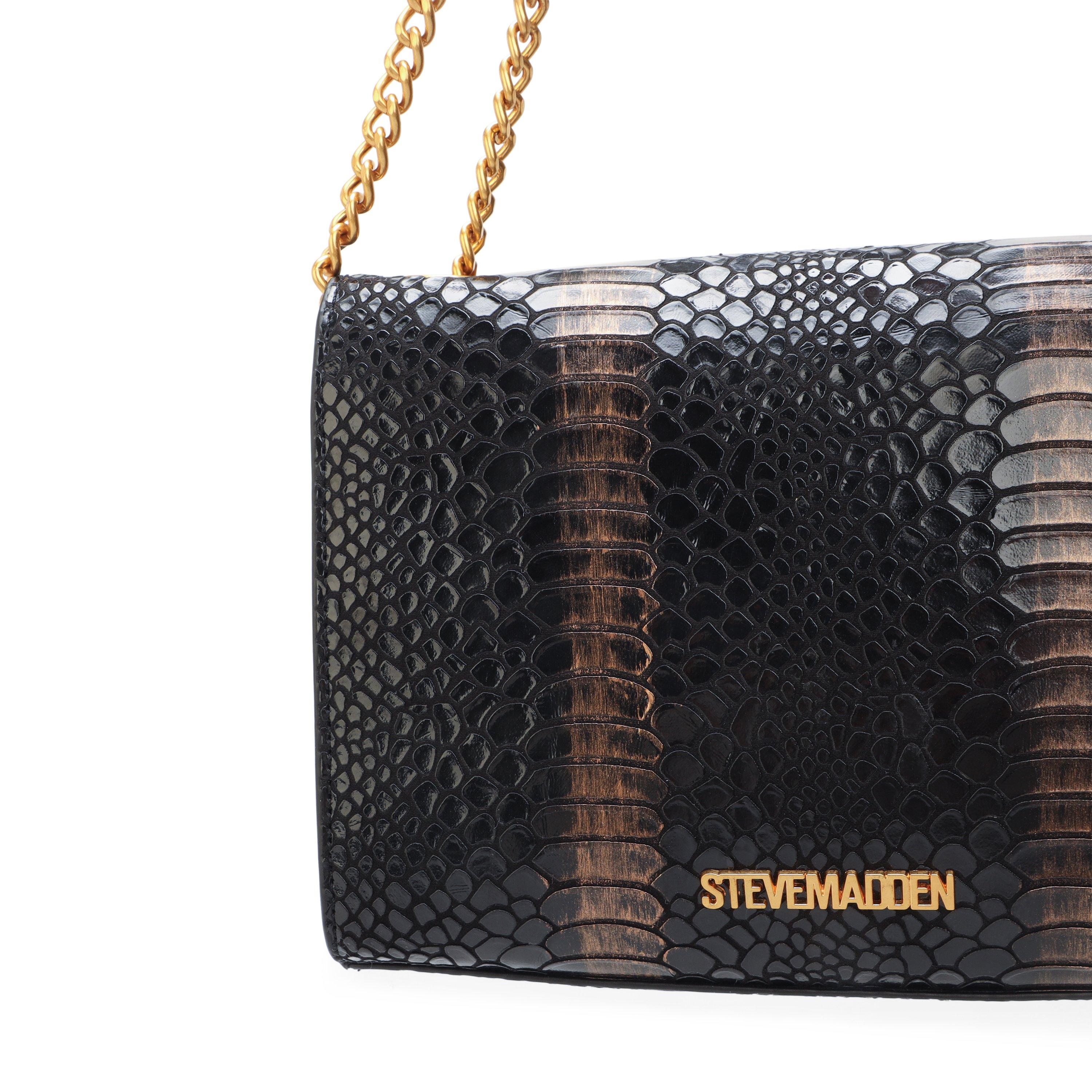 Black/Gold - Steve Madden - Madden Bramon-S Bag Ld99 - 4
