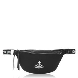 Vivienne Westwood Men's Logo Cotton Tape Bum Bag