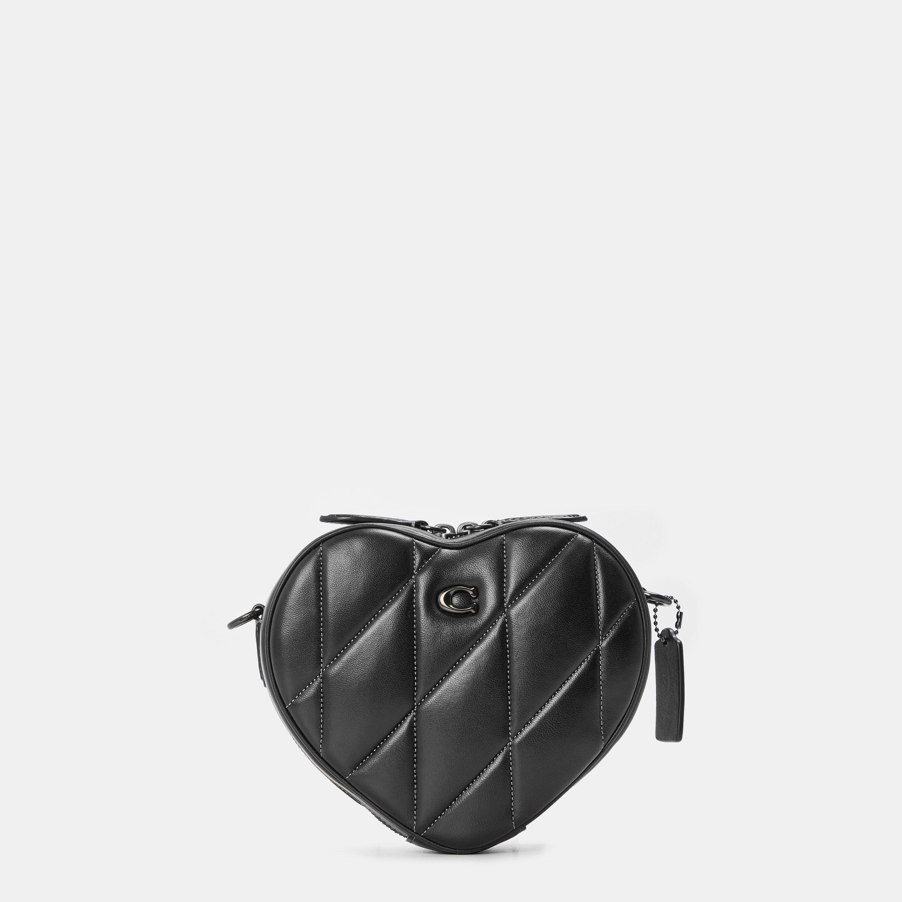 Coach Heart Crossbody Bag - Black
